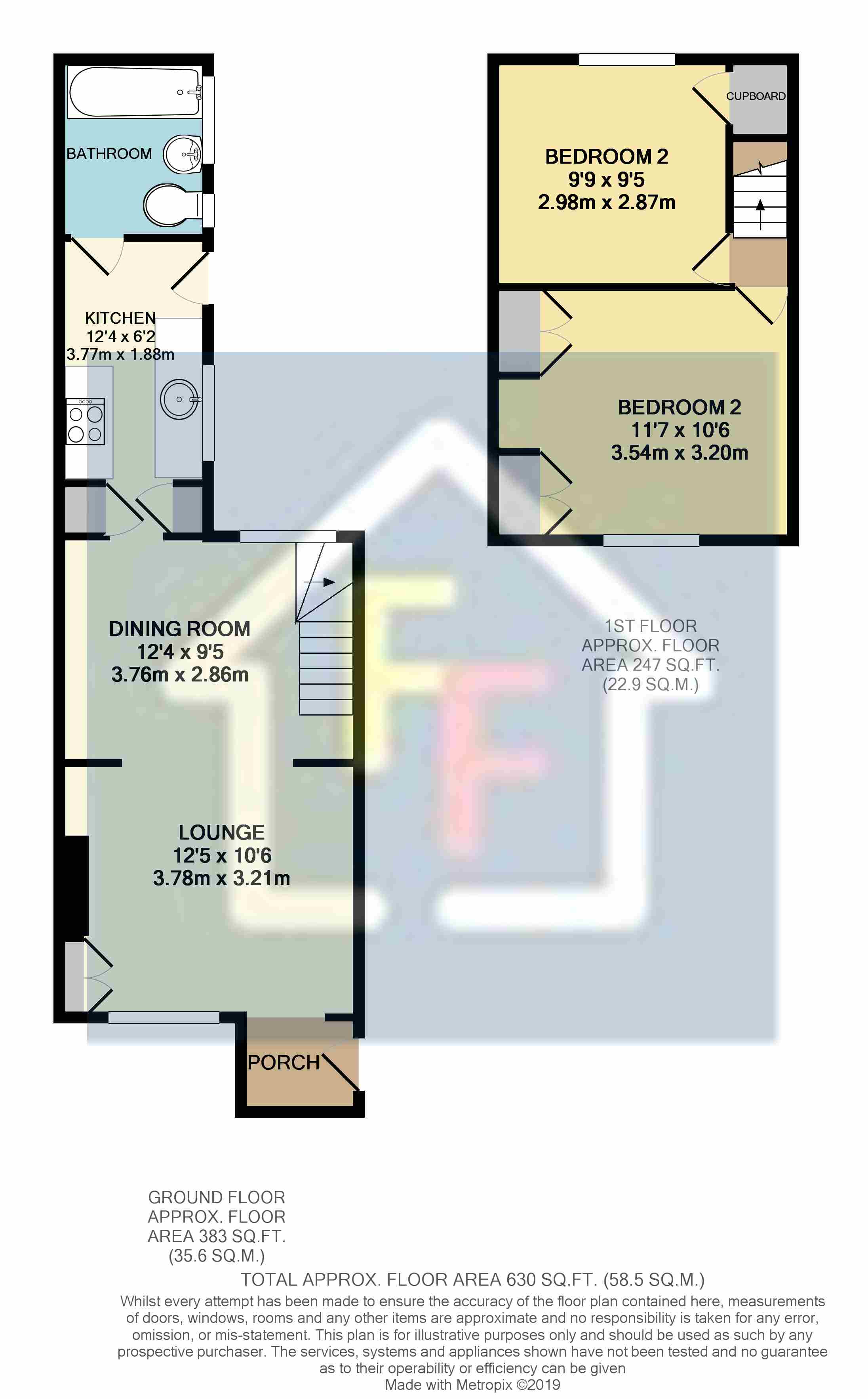 2 Bedrooms Semi-detached house for sale in Dunmow Road, Bishop's Stortford CM23