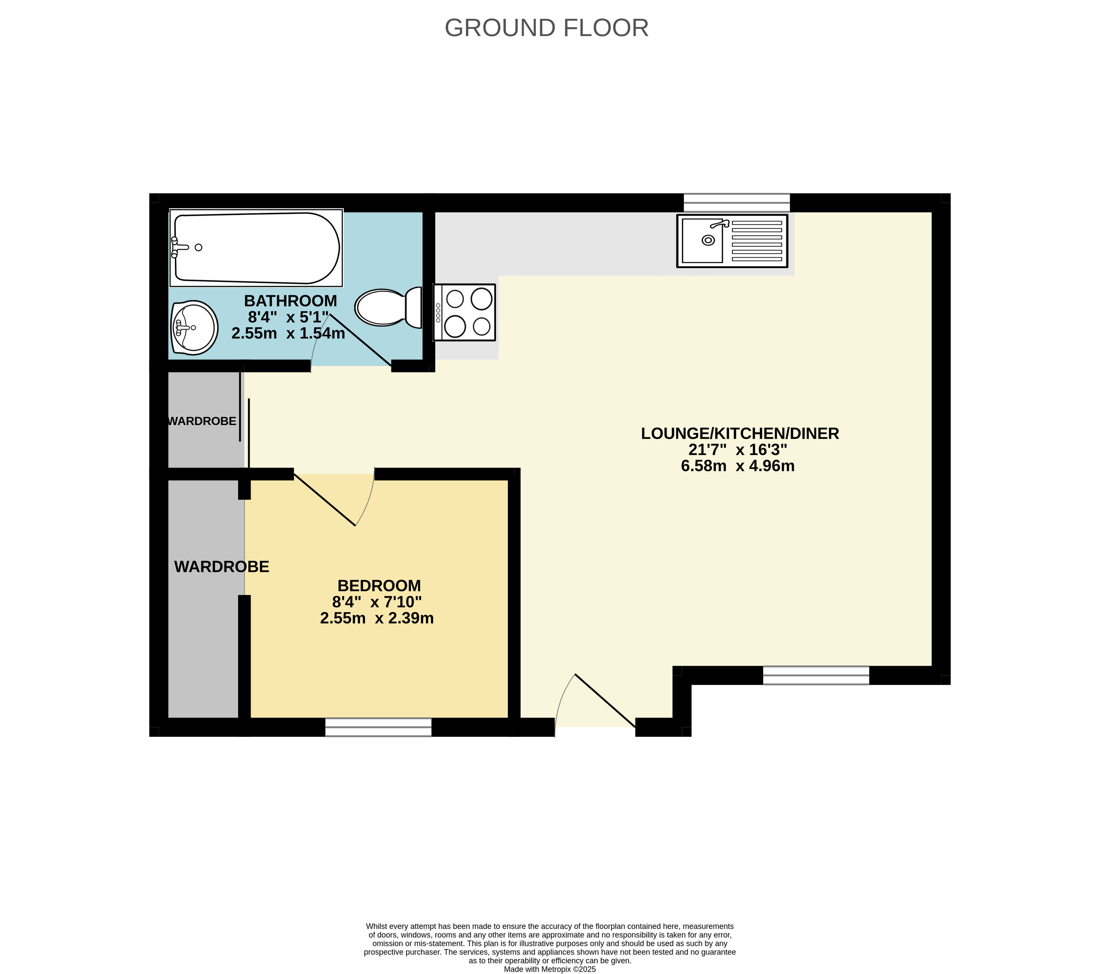 1b, Nile Street, Norwich floorplan