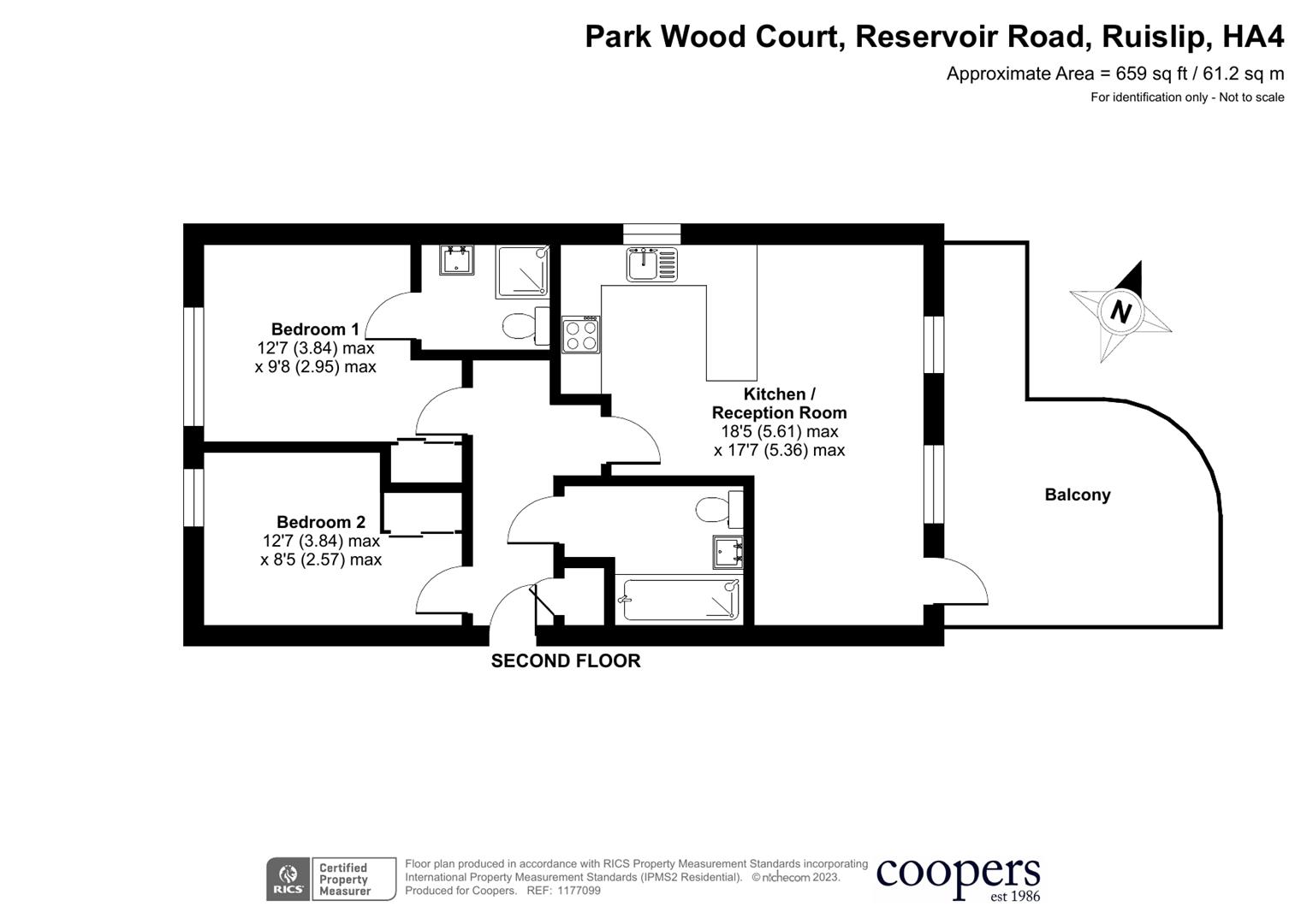 19 Park Wood Court,, Reservoir Road, Ruislip floorplan
