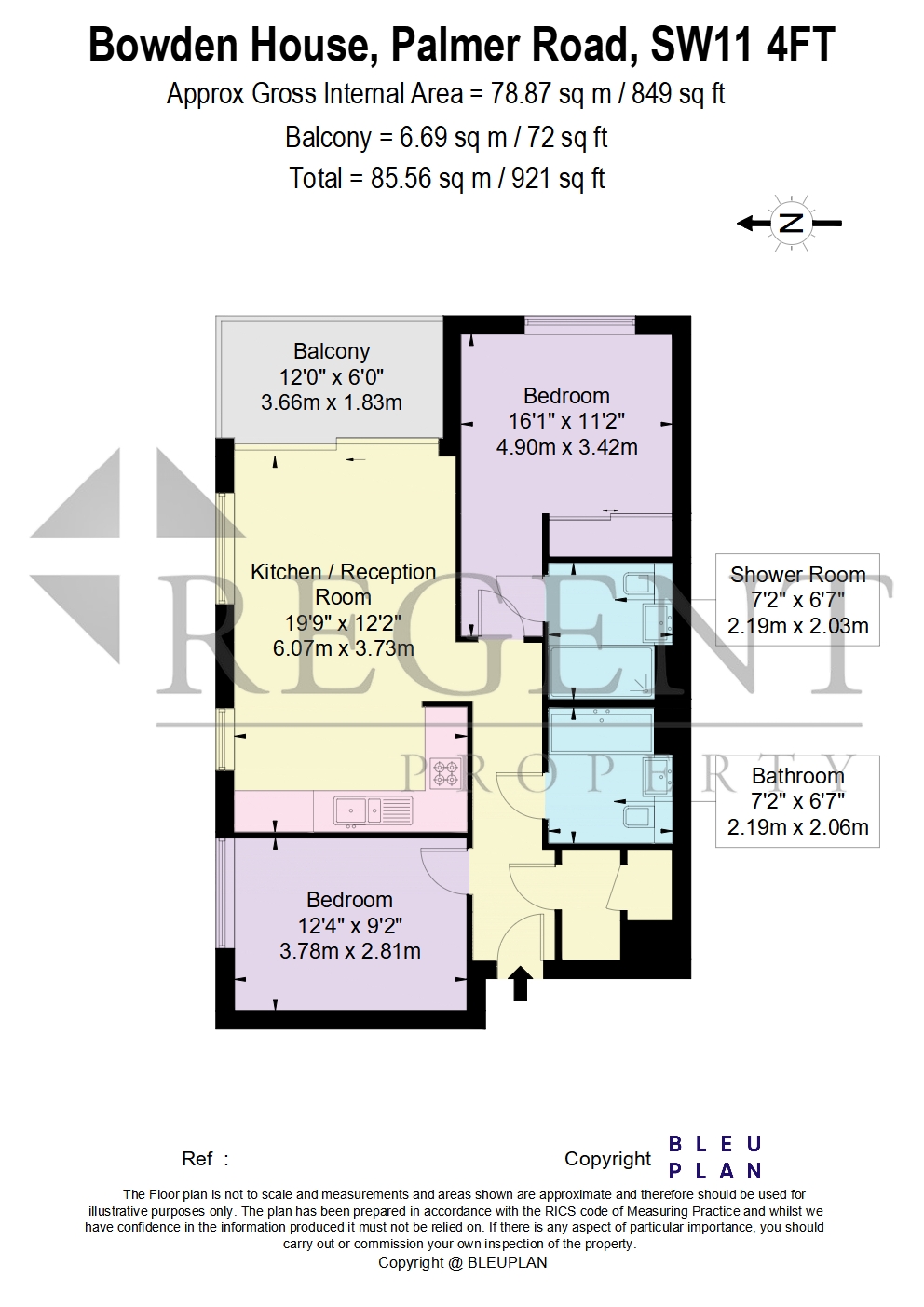 Bowden House, London floorplan
