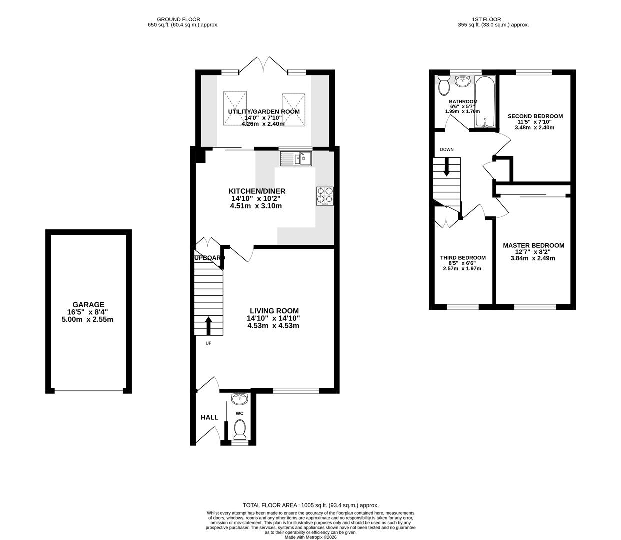 40, Vervain Close, Churchdown floorplan