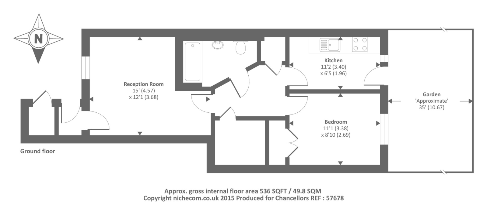 1 Bedrooms Flat to rent in Bure Park, Bicester OX26