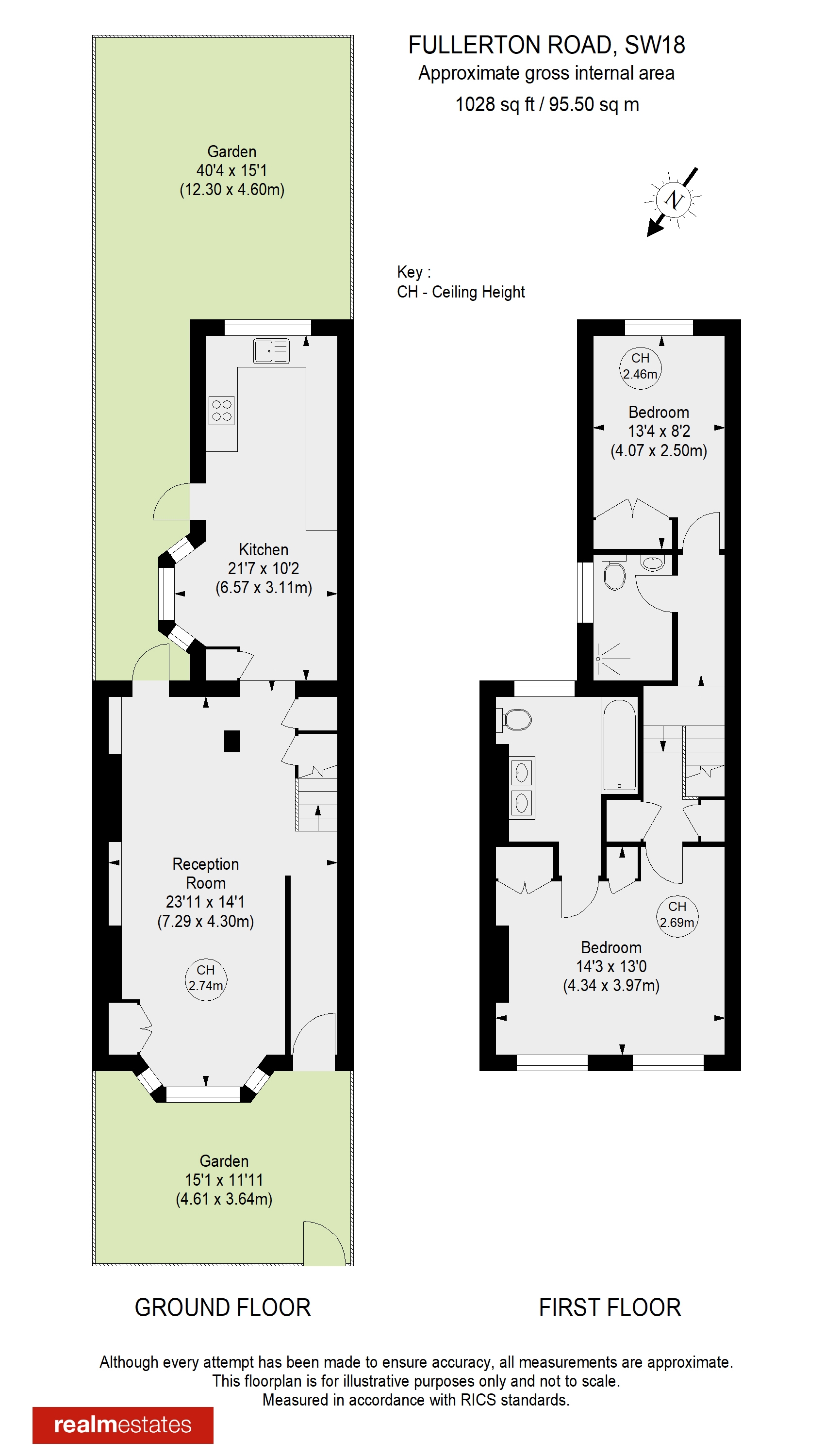 Fullerton Road, Wandsworth, SW18 floorplan