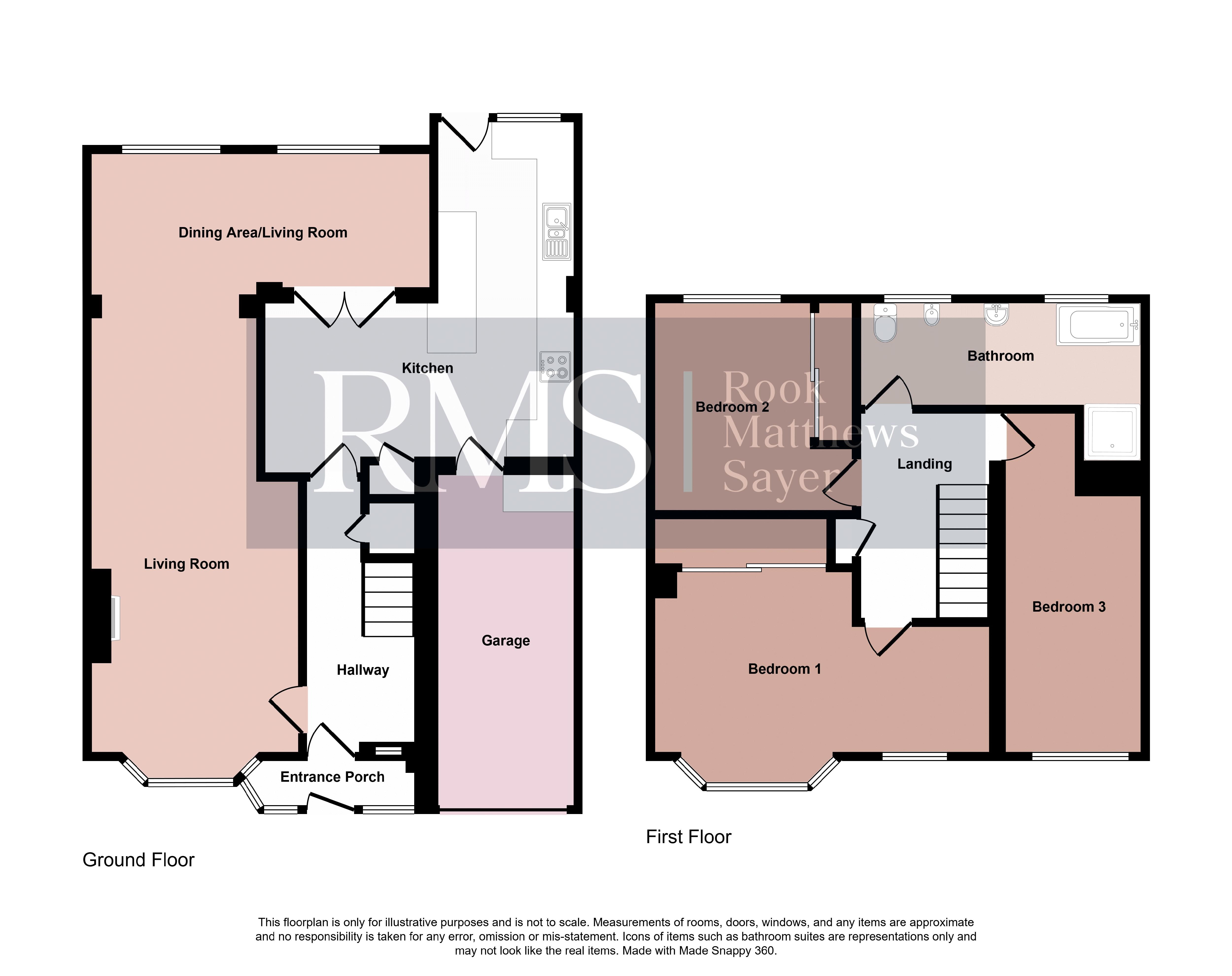 20, Malvern Road, Whitley Bay floorplan