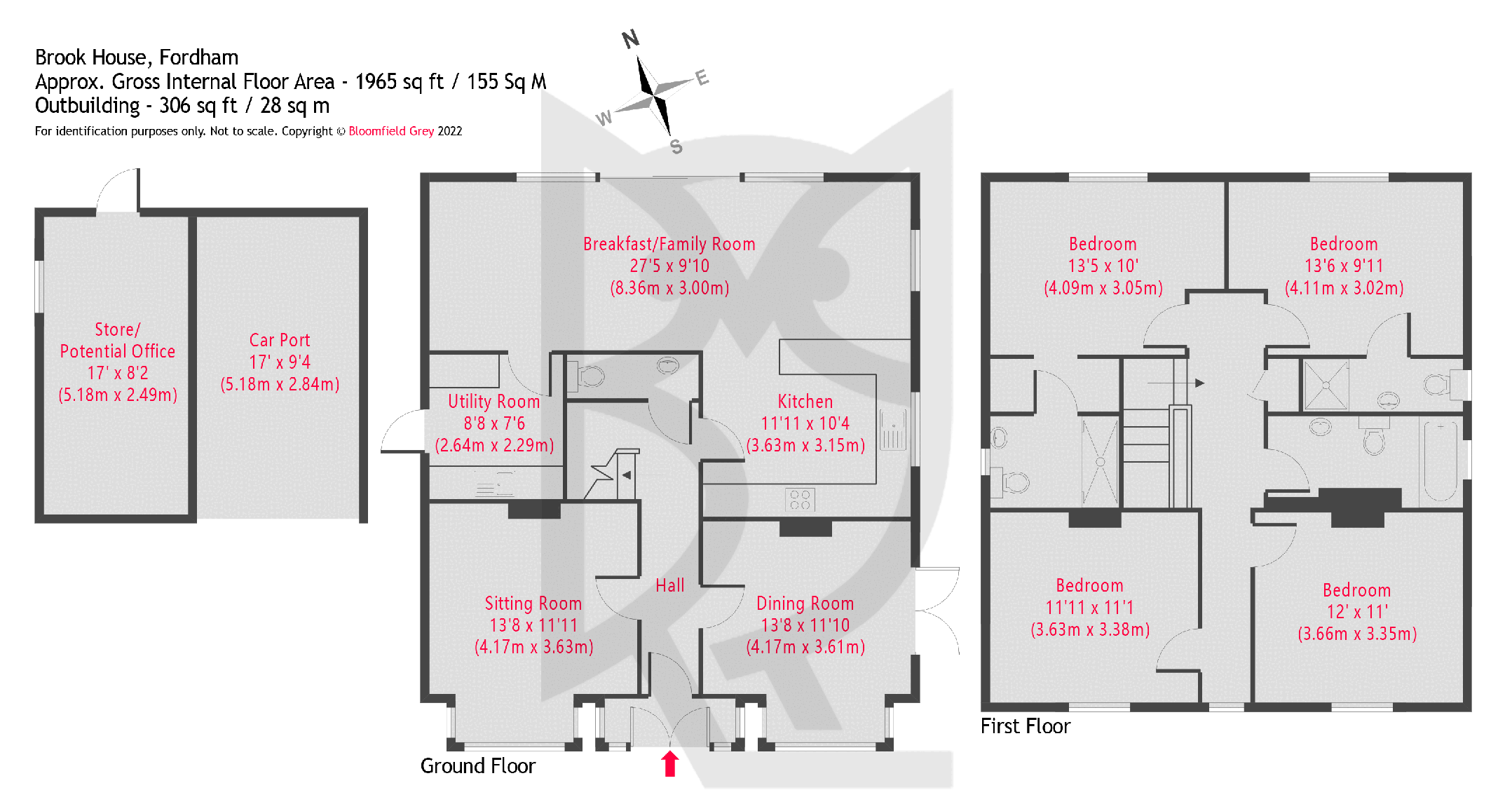 Halstead Road, Fordham, Colchester CO6, 4 bedroom detached house for