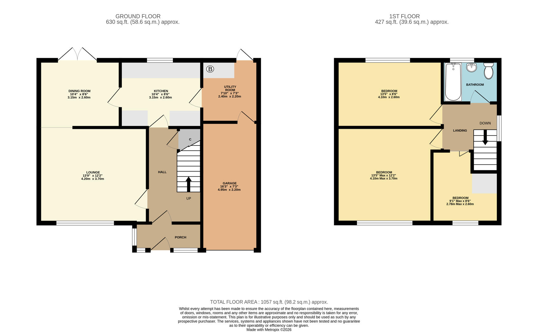 14, Page Road, Coventry floorplan