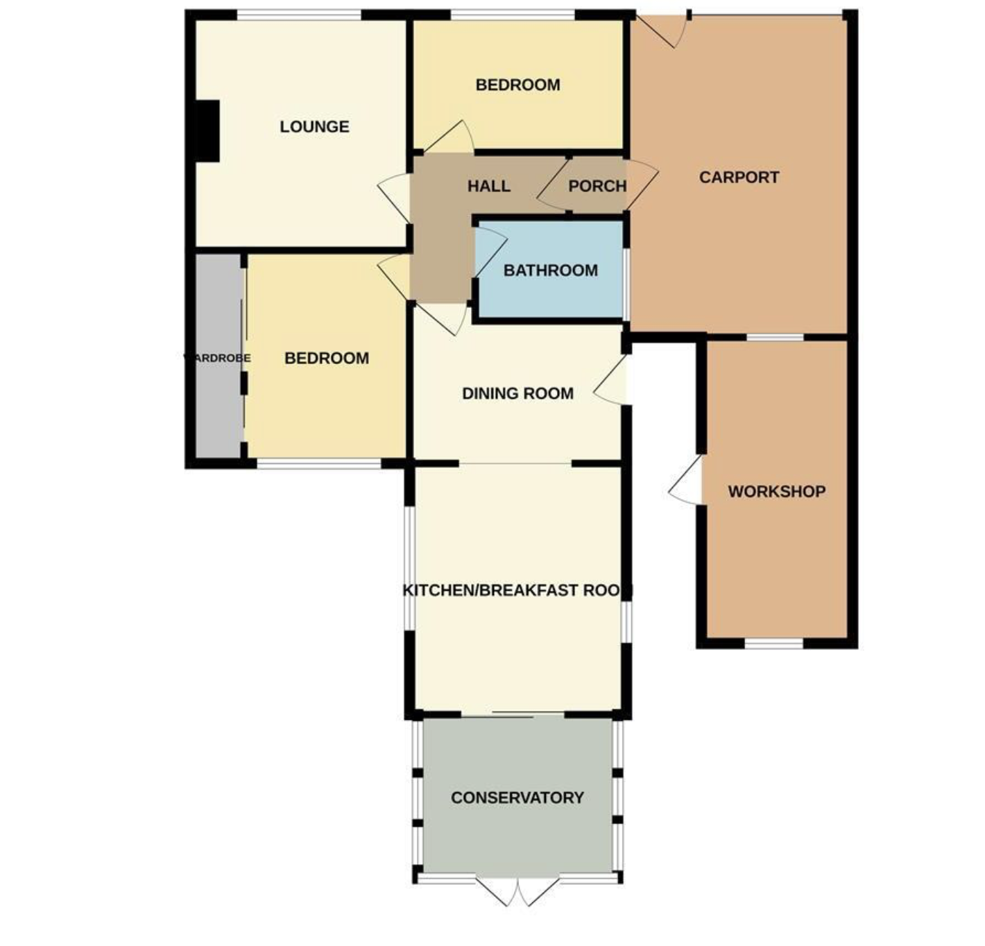 32, Saxondale Avenue, Burnham-on-sea floorplan