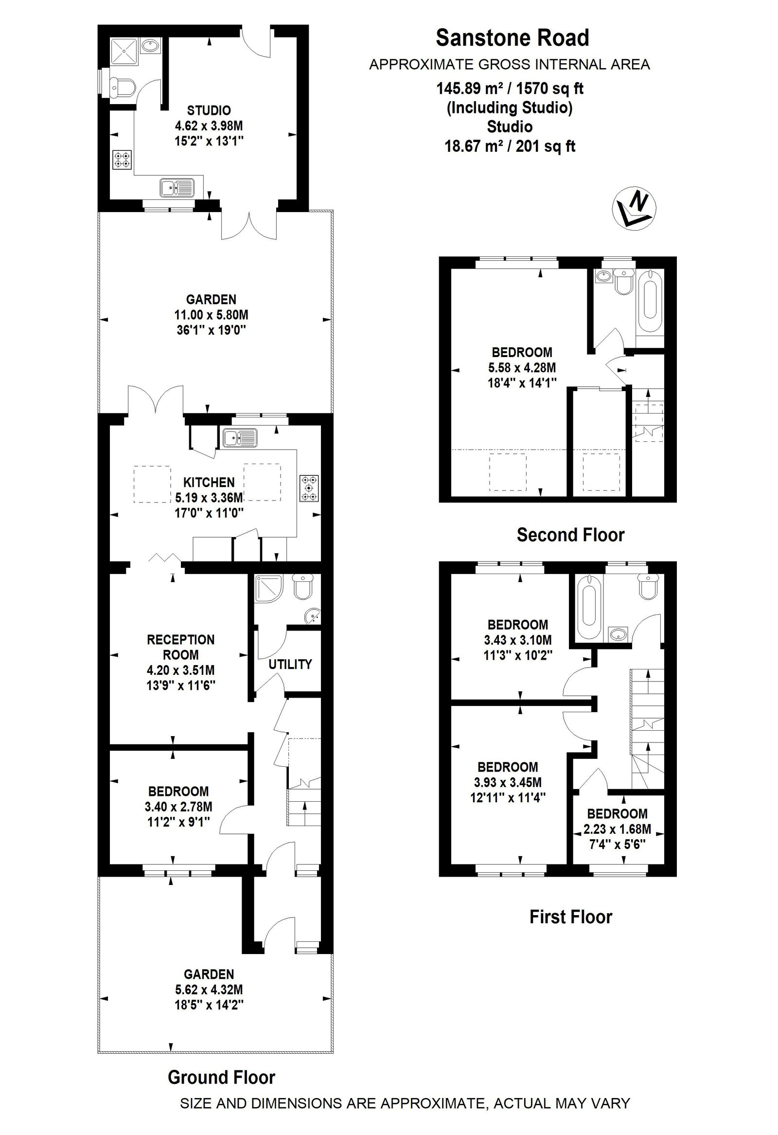 38, Sandstone Road, London floorplan