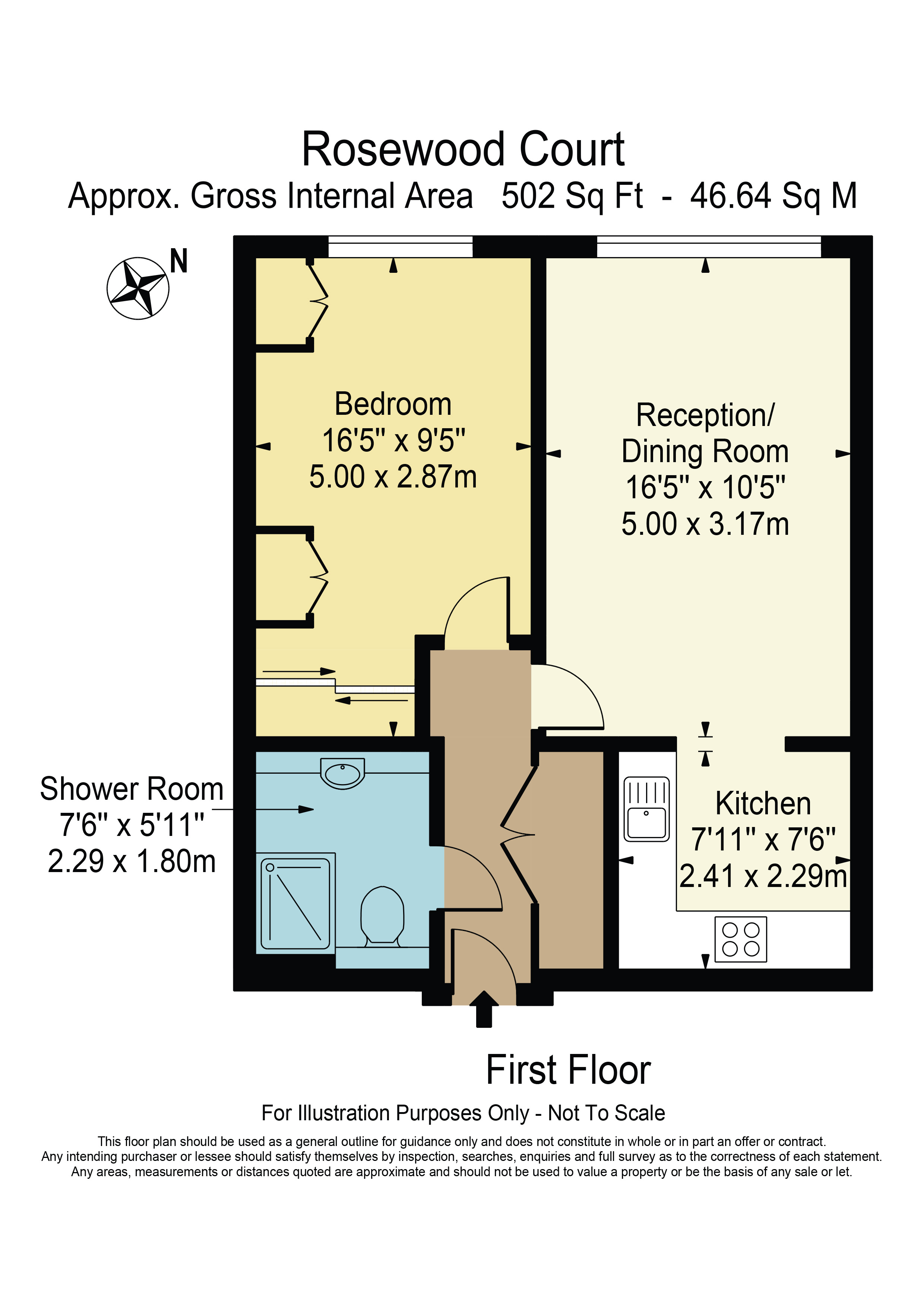 Flat 29,, Rosewood Court, Chadwell Heath floorplan