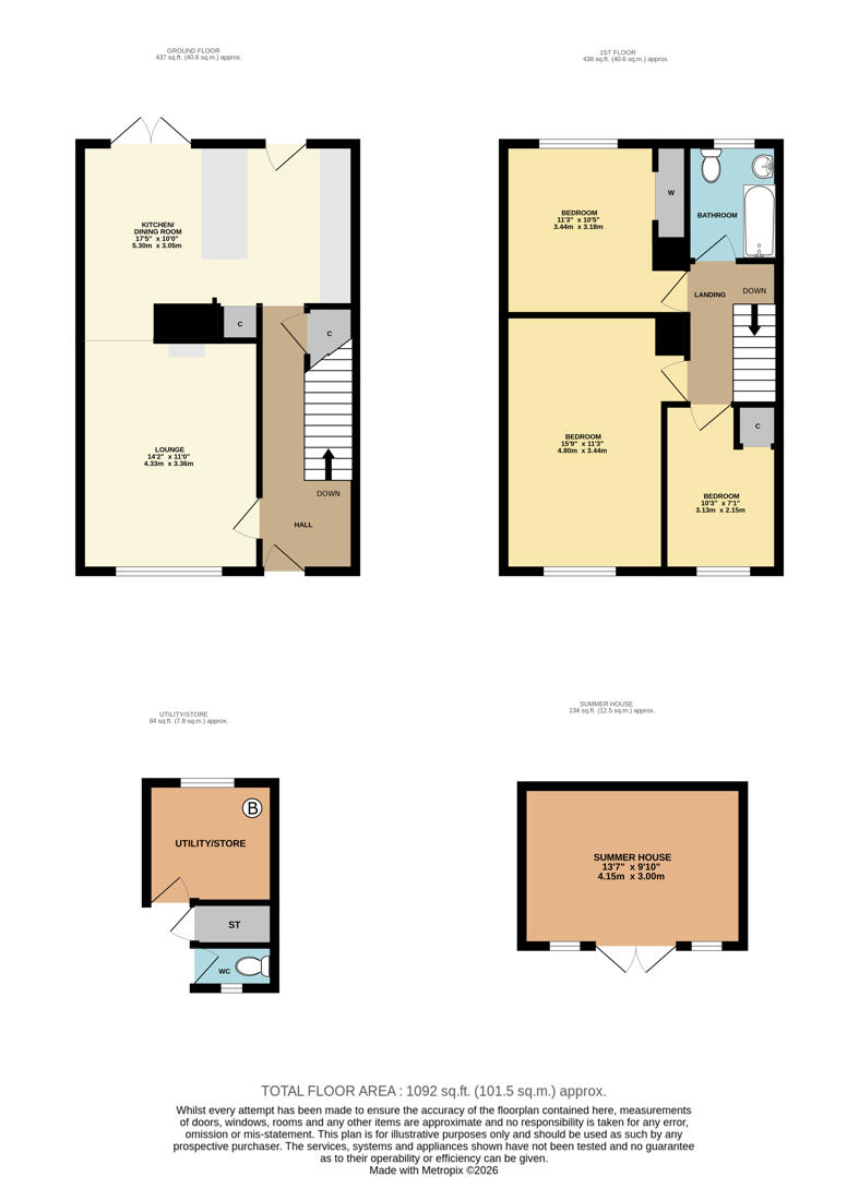 31, Barnfield Avenue, Coventry floorplan
