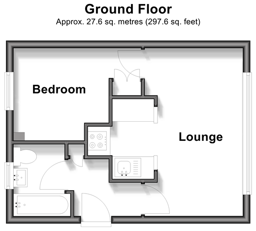 Leslie Road, Dorking floorplan