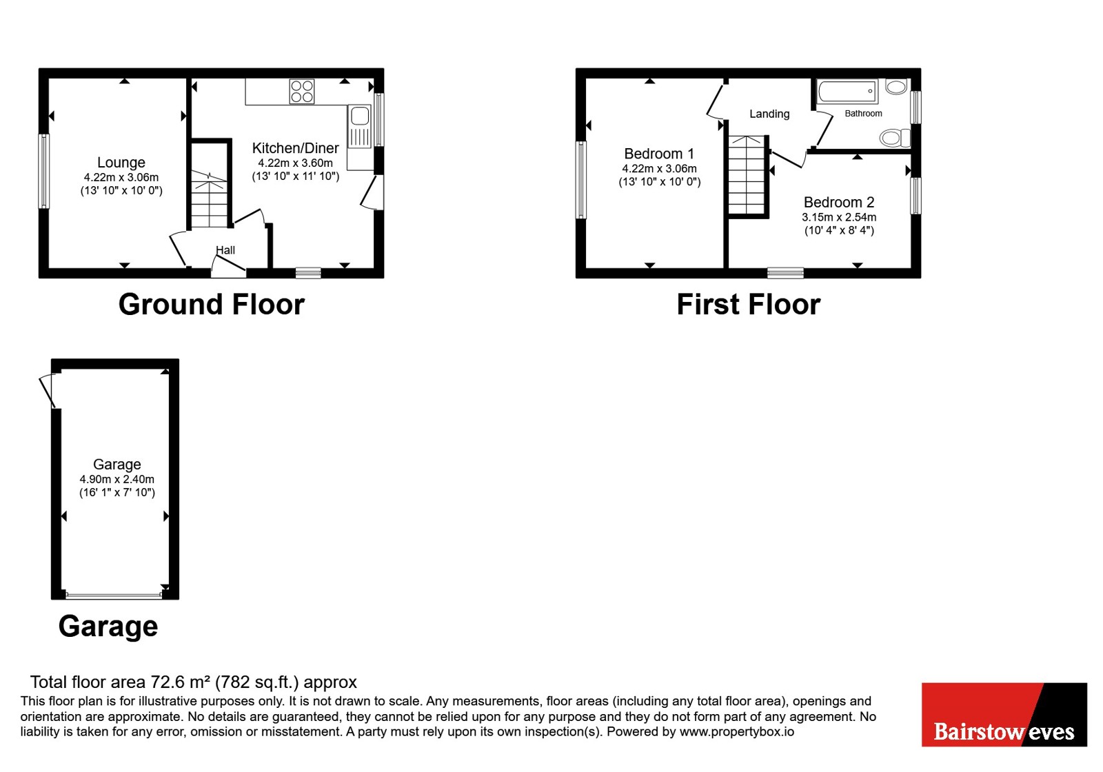 92, Wolsey Crescent, Croydon floorplan