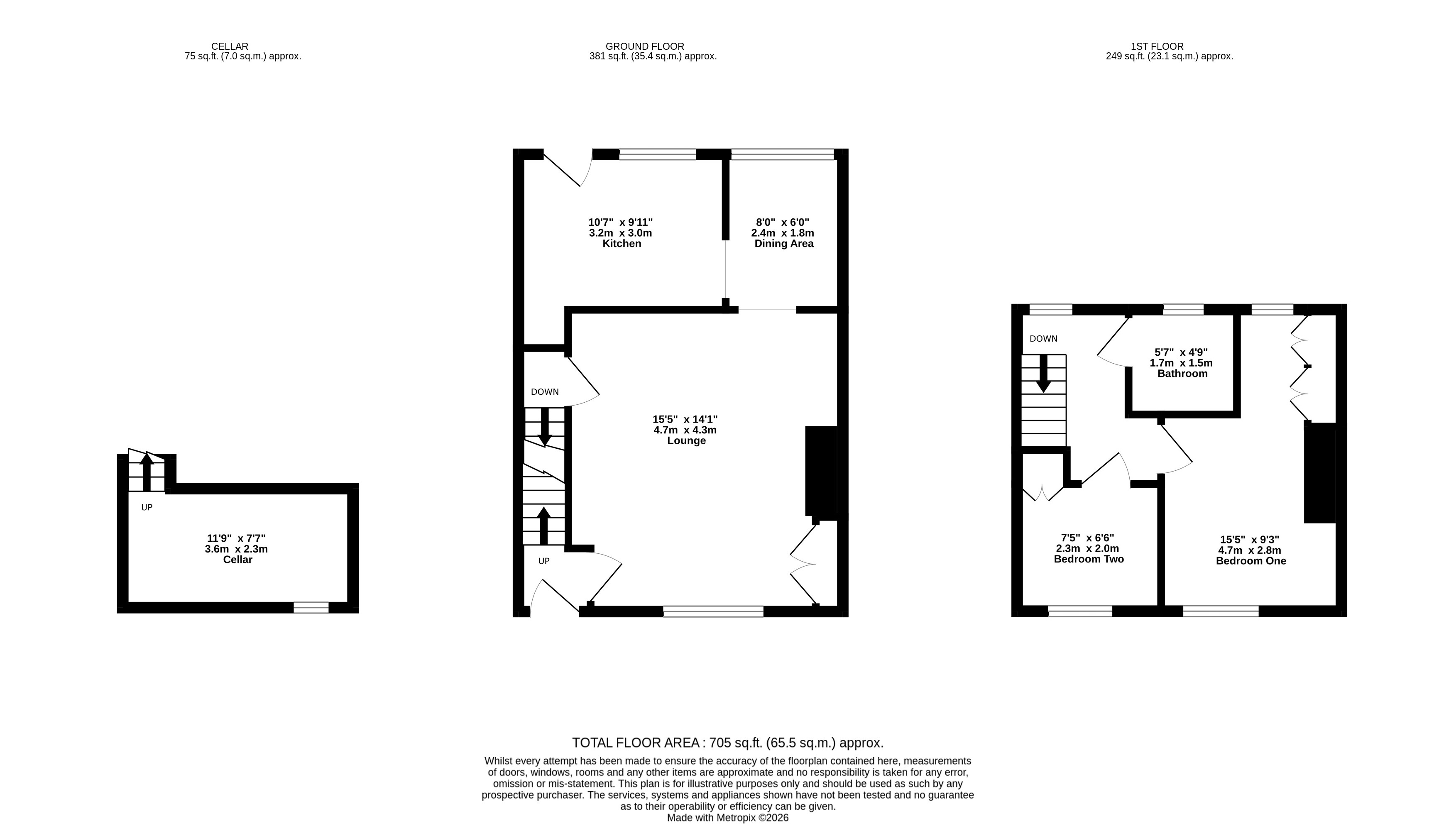 34, Armitage Road, Huddersfield floorplan
