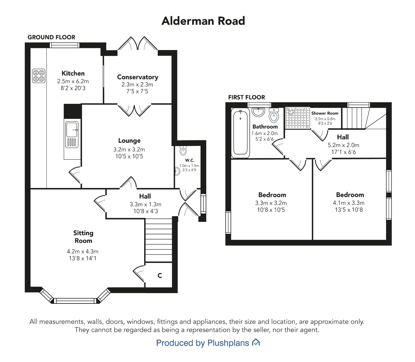 129, Alderman Road, Glasgow floorplan