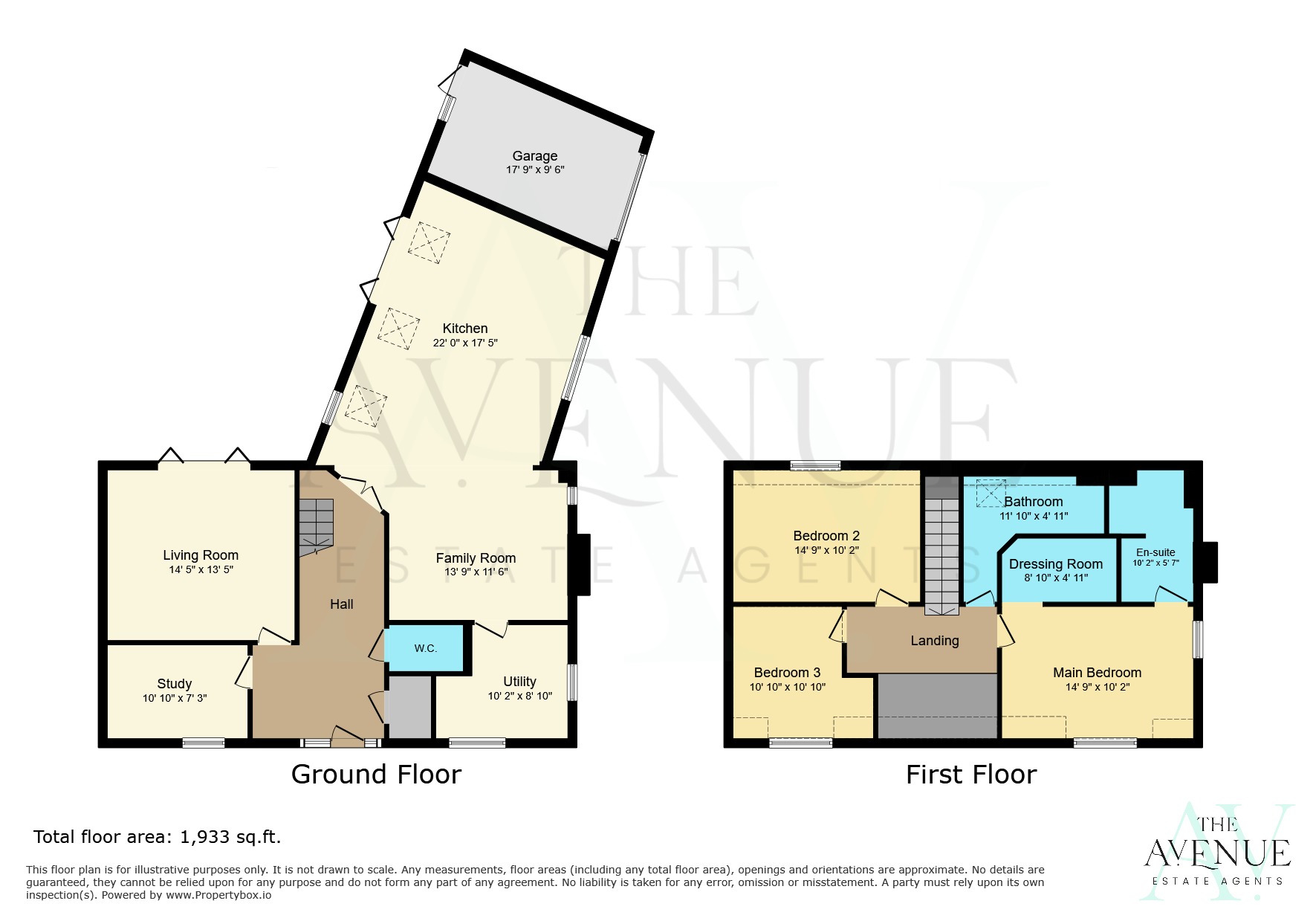 Plot 1, The Forester, Yoxall floorplan