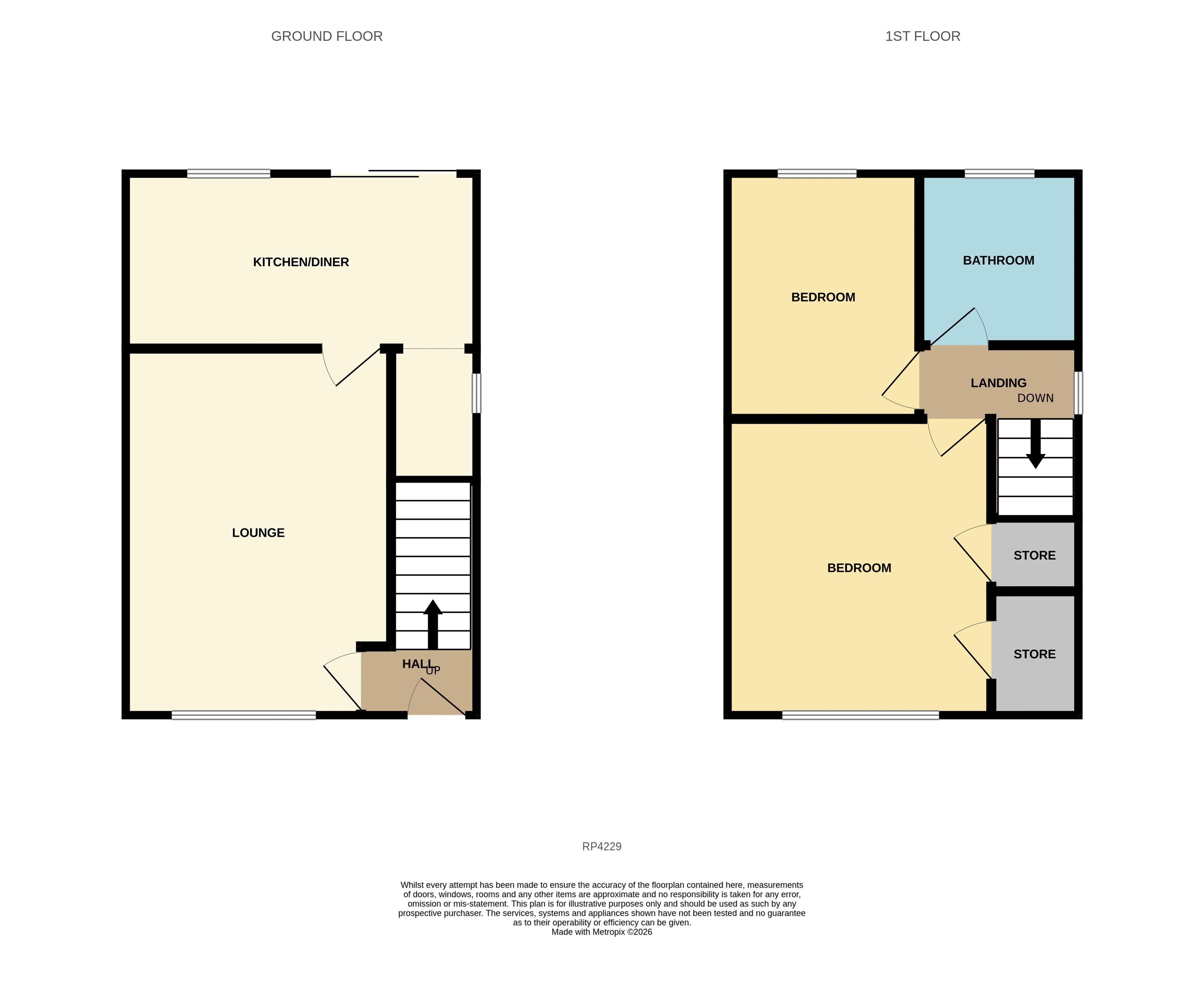 42, Alltwen, Colwyn Bay floorplan