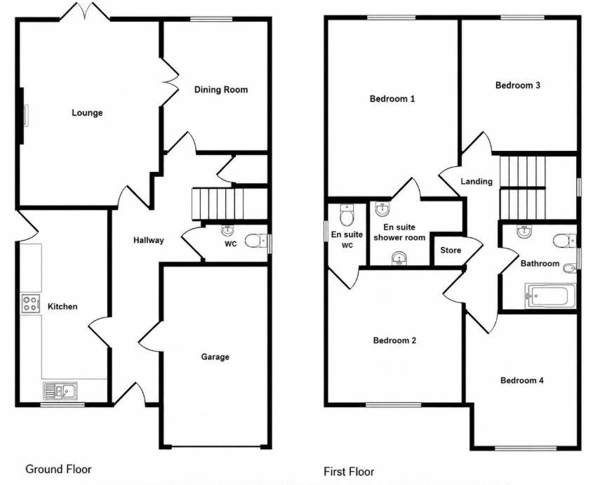 276, Southwell Road West, Mansfield floorplan