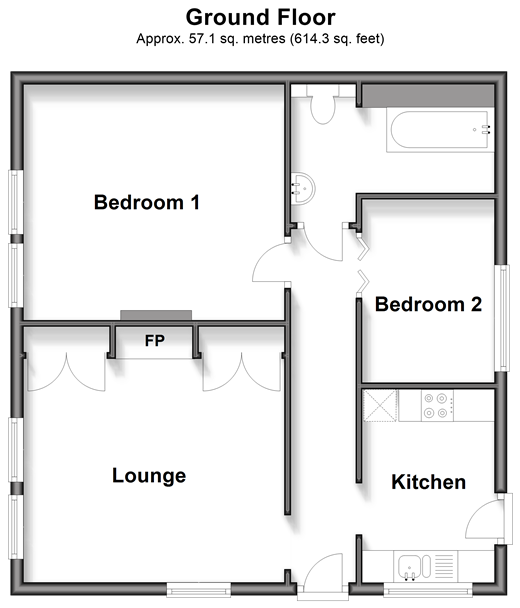 Reigate Hill, Reigate floorplan