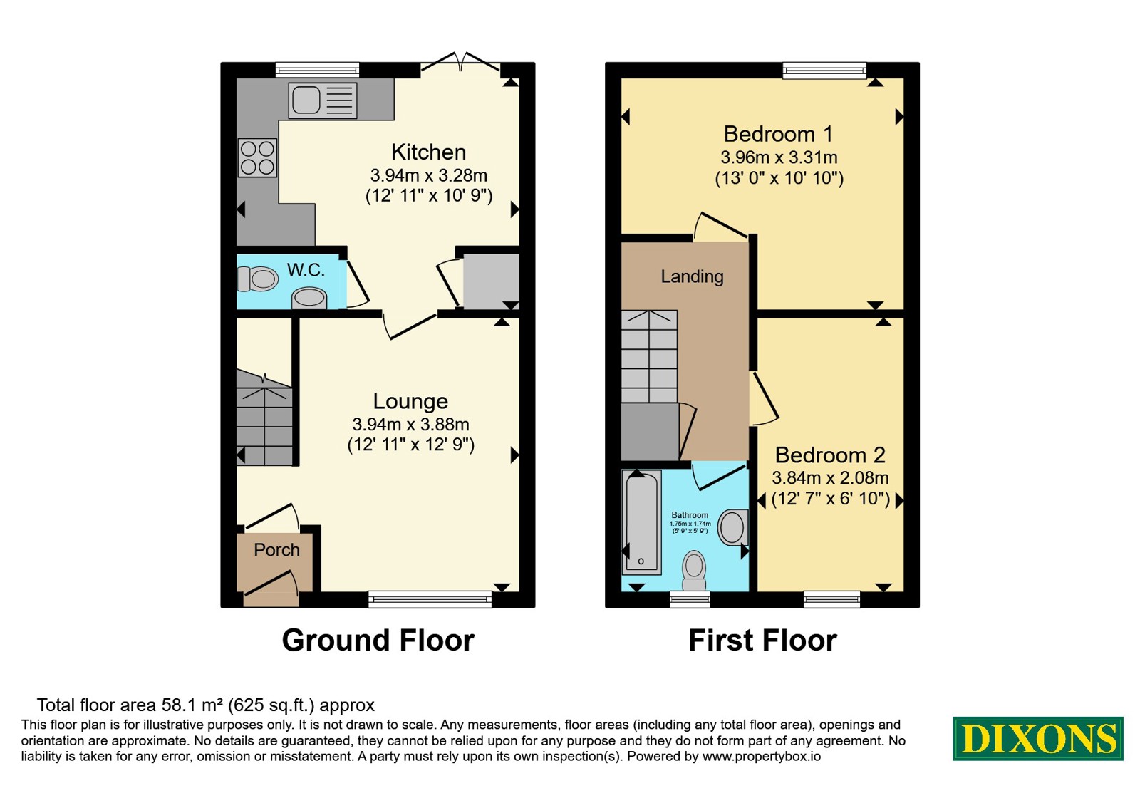 3, Stourbridge Road, Worcestershire floorplan