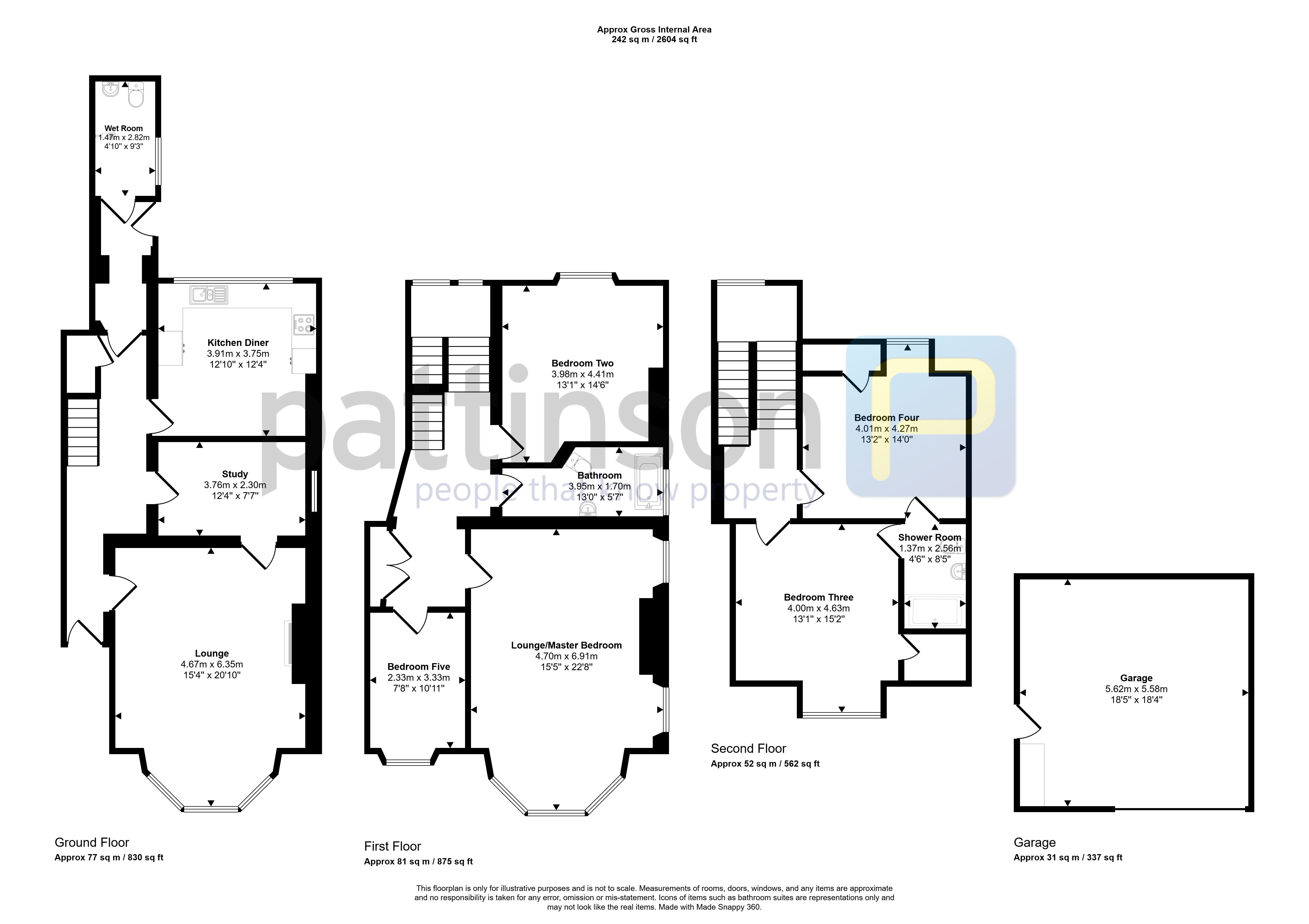 Seacliffe, Windsor Terrace, Newbiggin-by-the-Sea floorplan