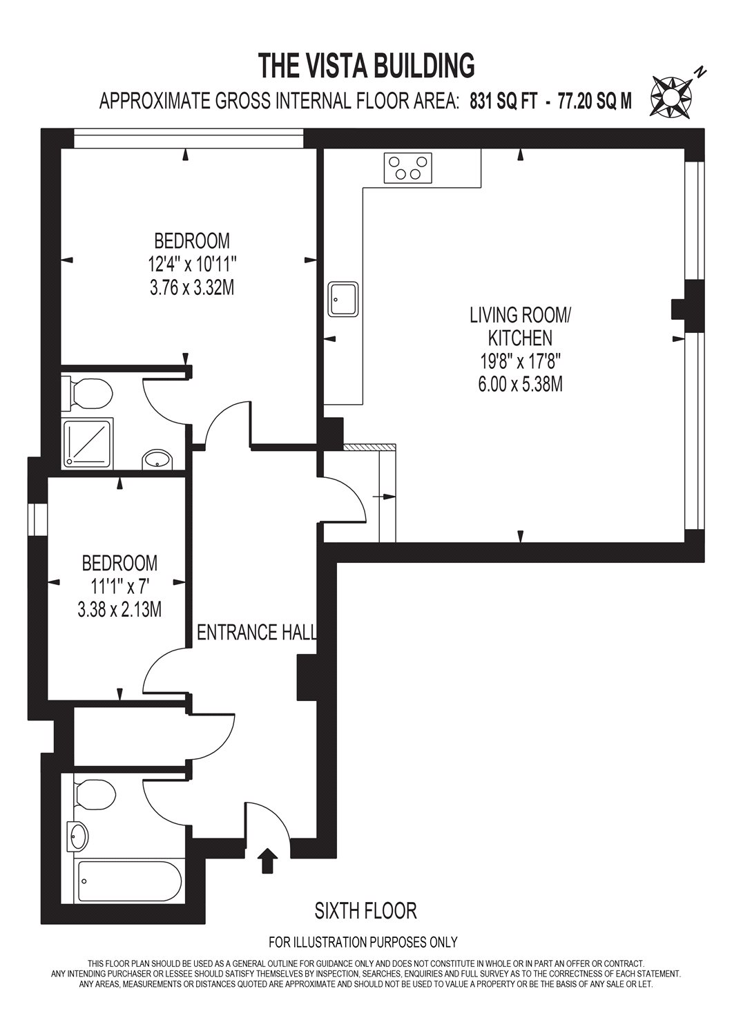 2 Bedrooms Flat to rent in The Vista Building, 30 Calderwood Street, London SE18