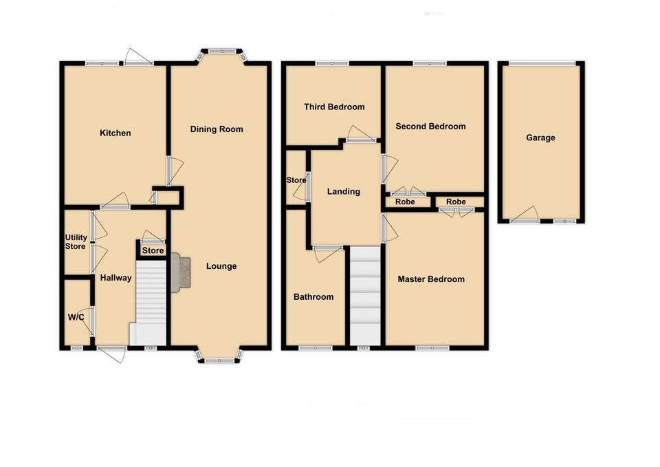 20, Hatfield Place, Peterlee floorplan
