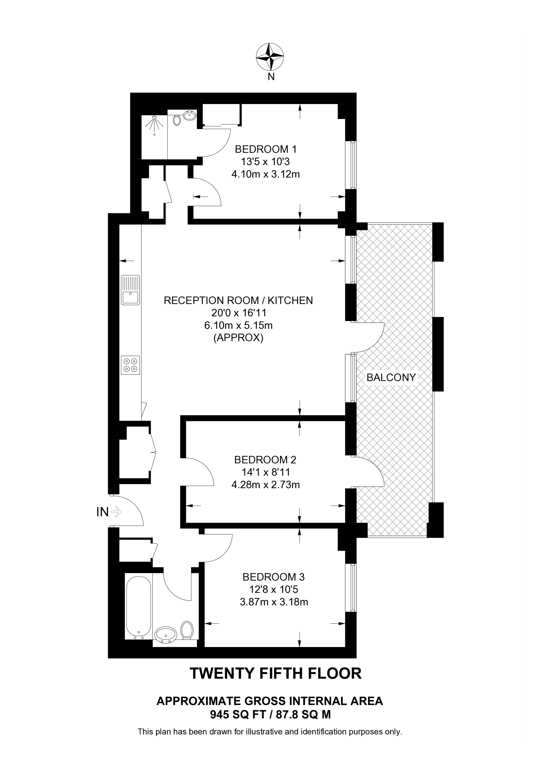 Vista Heights, South Bermondsey floorplan