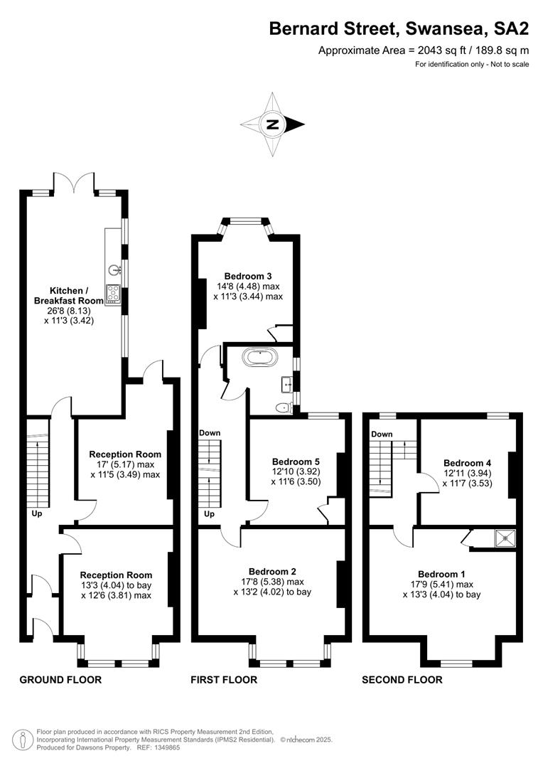 9, Bernard Street, Swansea floorplan