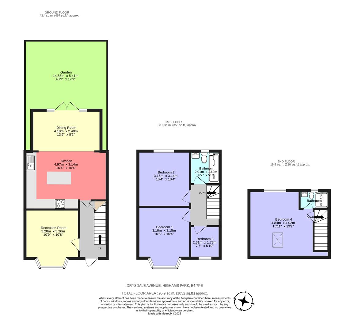 Drysdale Avenue, London floorplan