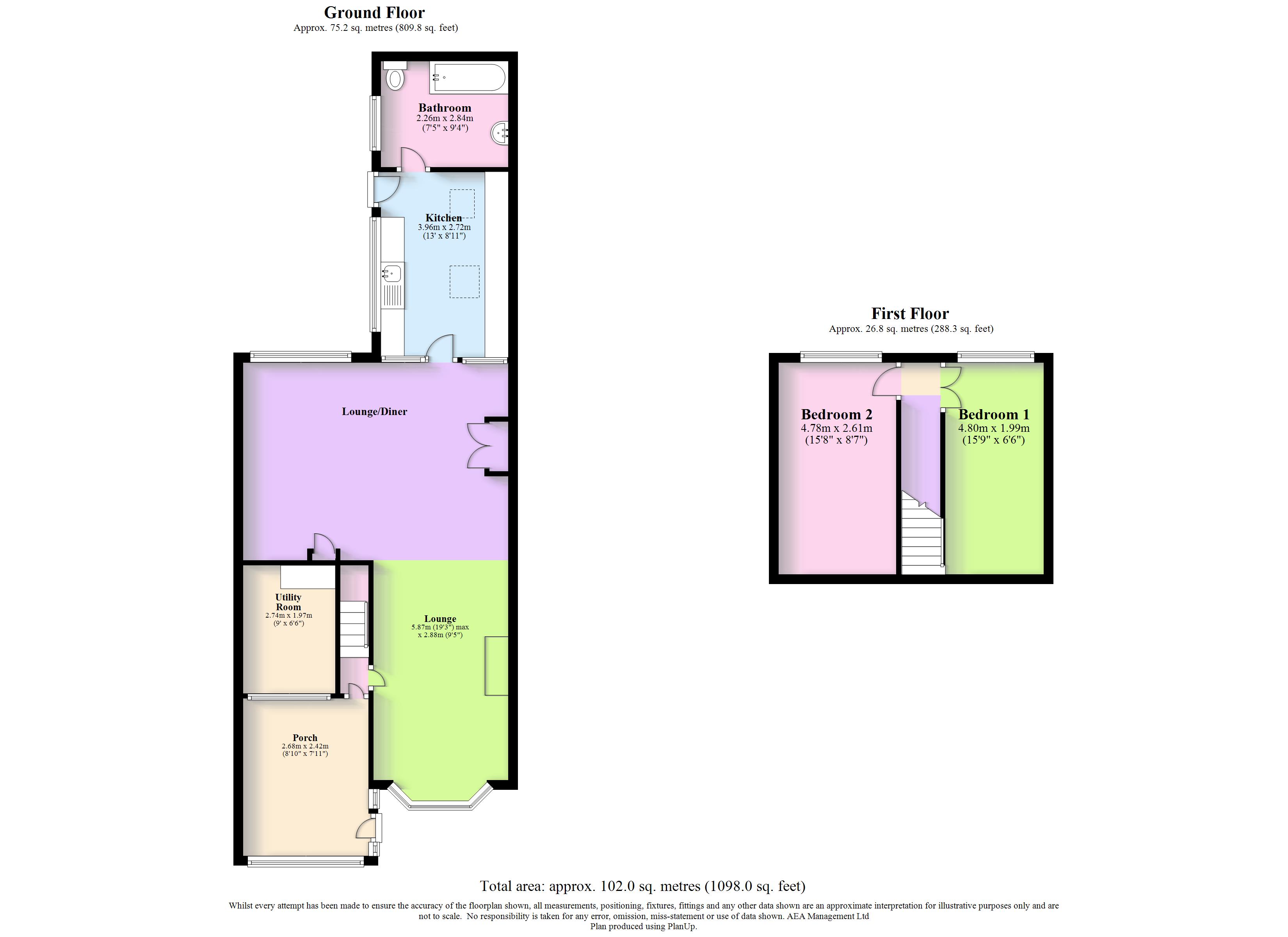 Jesmond, Aberystwyth floorplan