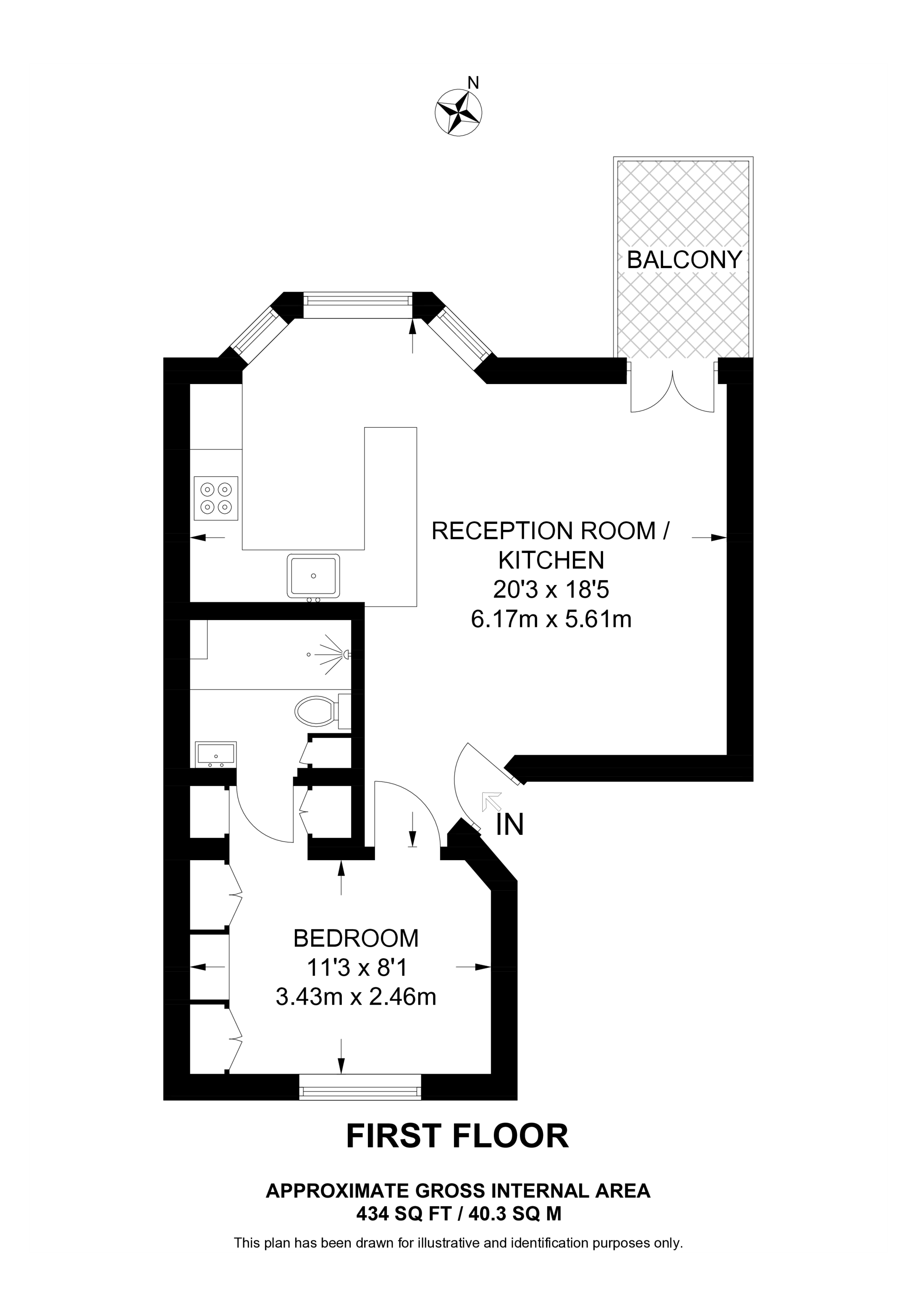 Comeragh Road, Barons Court floorplan