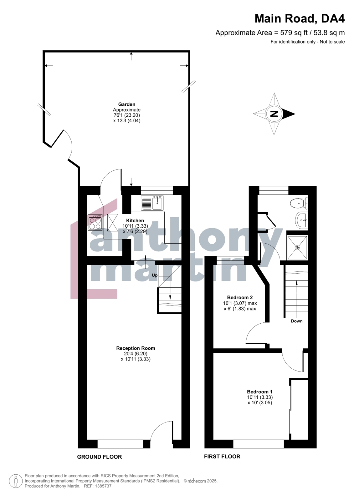 174, Main Road, Dartford floorplan