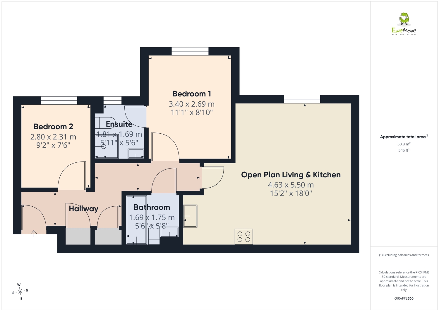 15, Monarch Way, Leighton Buzzard floorplan
