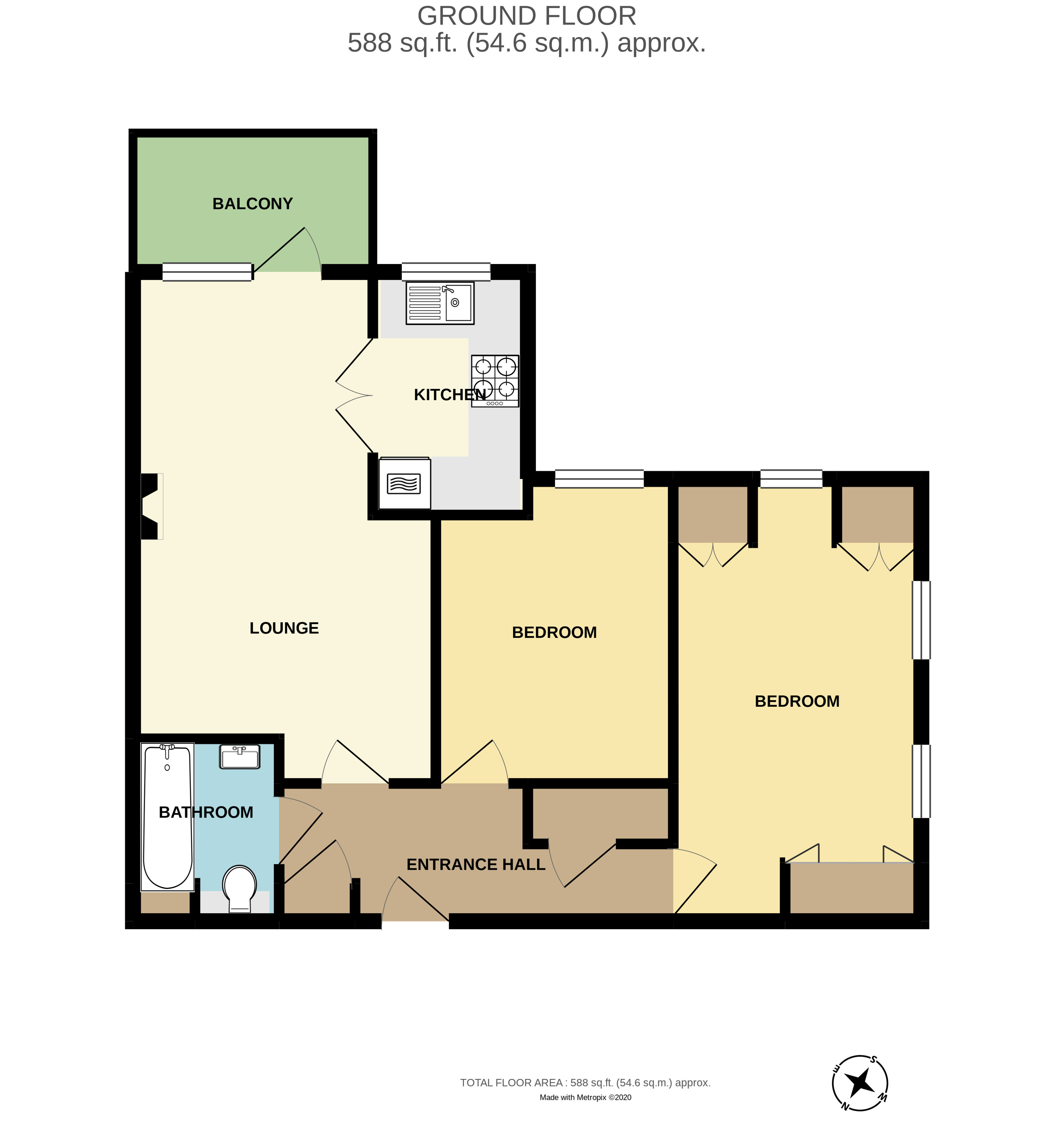 2 bed property for sale in Polsham Park, Paignton TQ3 Zoopla