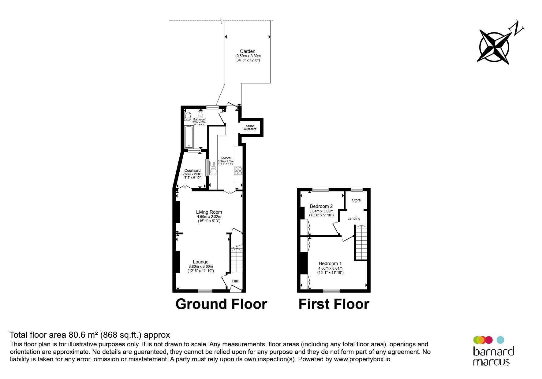 21, East Street, Epsom floorplan