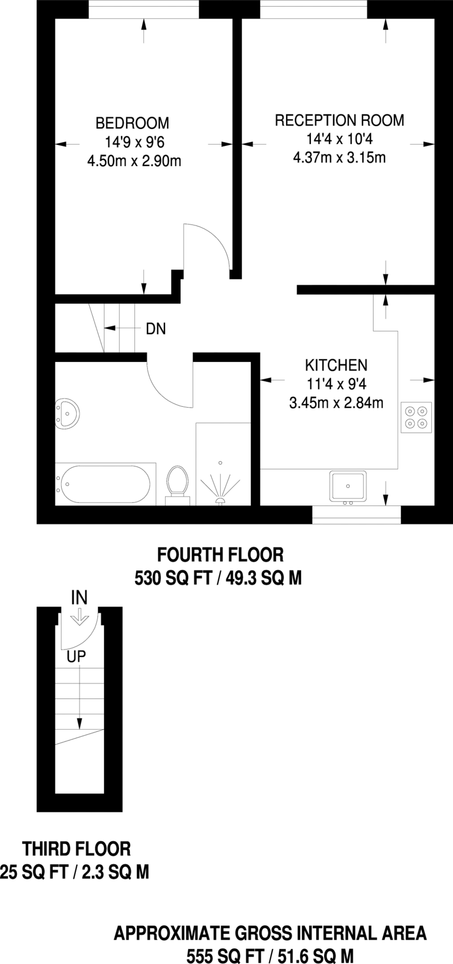 213 Wynford Road, London floorplan