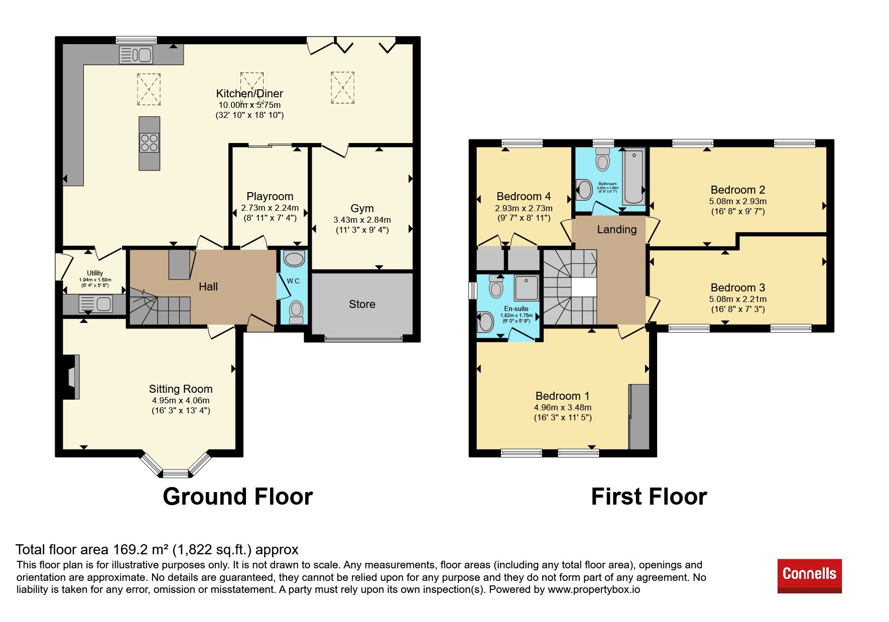18, Holdenby Close, Market Harborough floorplan