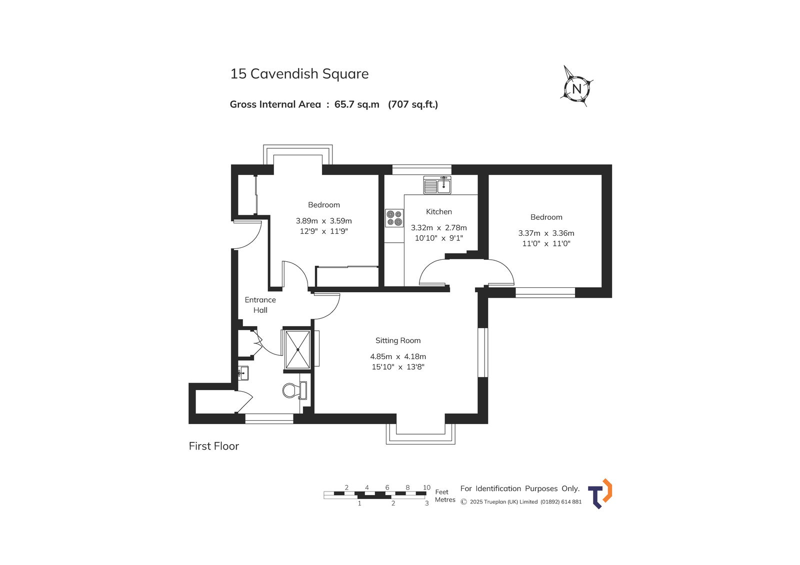 15, Cavendish Square, Kent floorplan