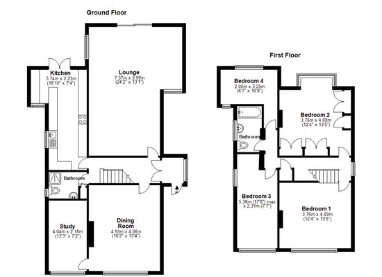 4 Bedrooms Detached house to rent in Devonshire Way, Croydon CR0