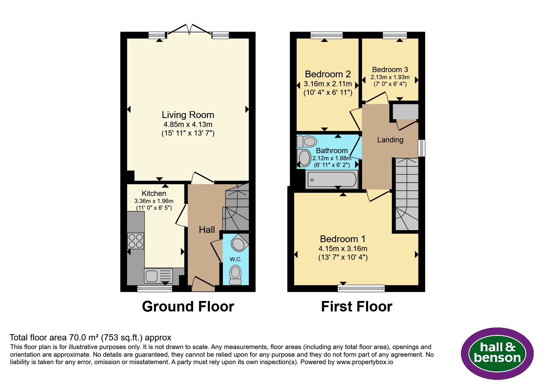 2, Carlyle Gardens, HEANOR floorplan
