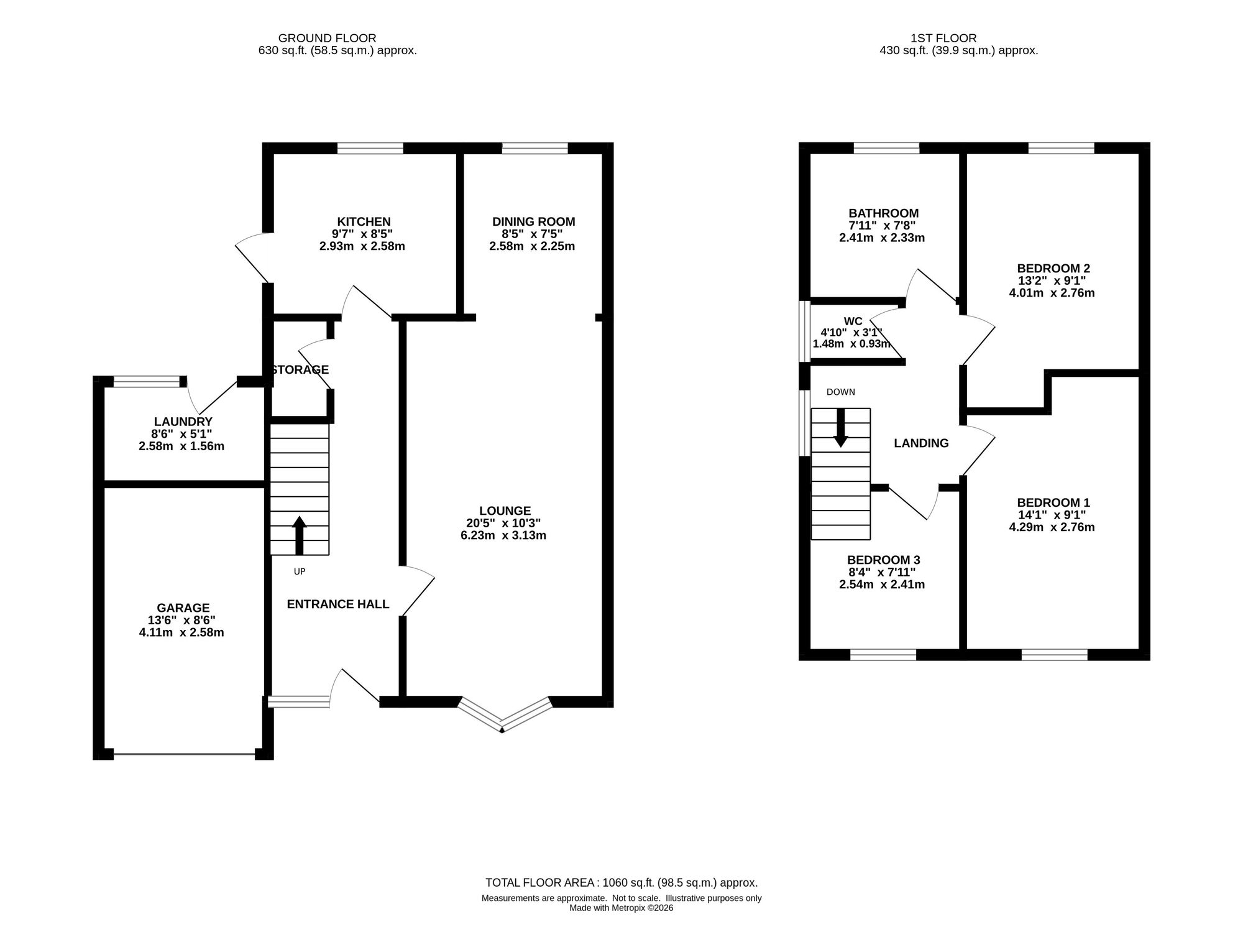 8 Harvest Road, Macclesfield floorplan