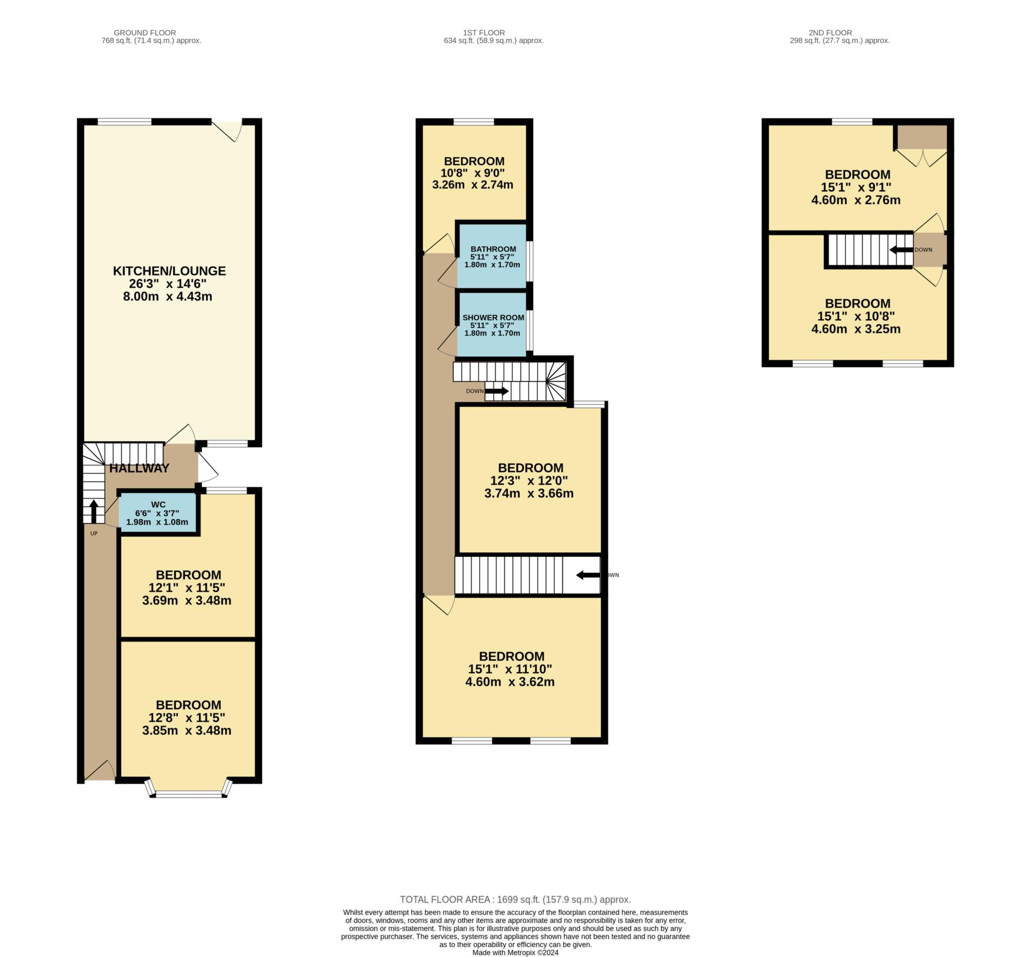 London Road, Reading floorplan