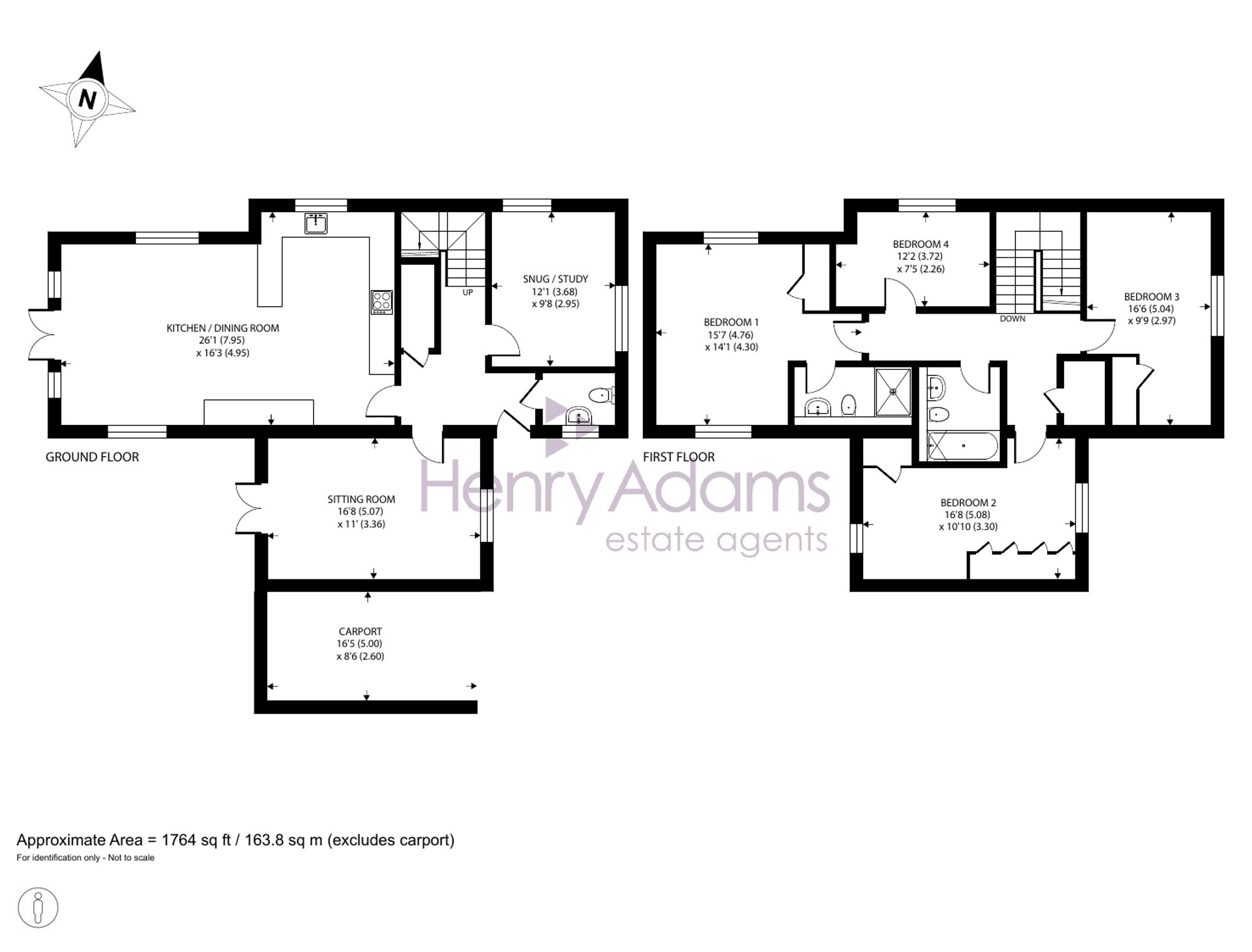 The Reading Rooms, 24 Newland Gardens, Arundel floorplan