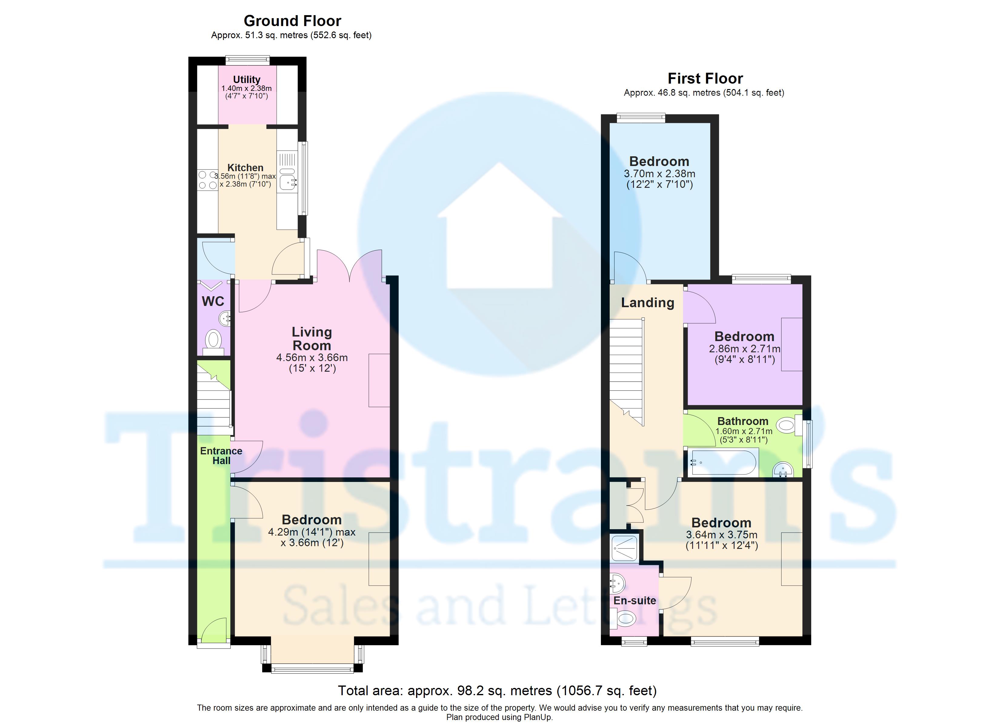 37, Fletcher Road, Nottingham floorplan