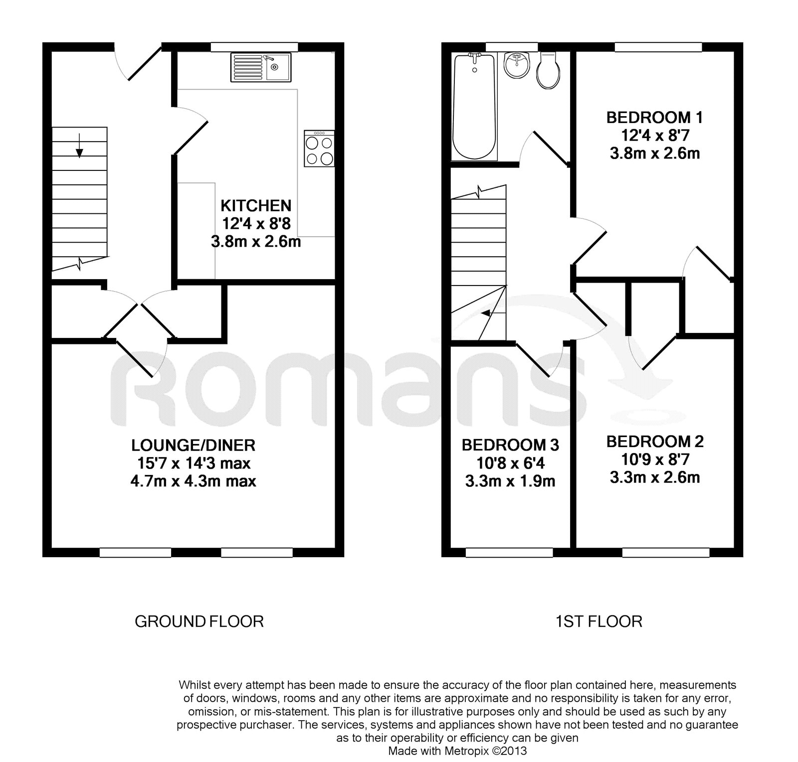 210A, Fleet Road, Fleet floorplan