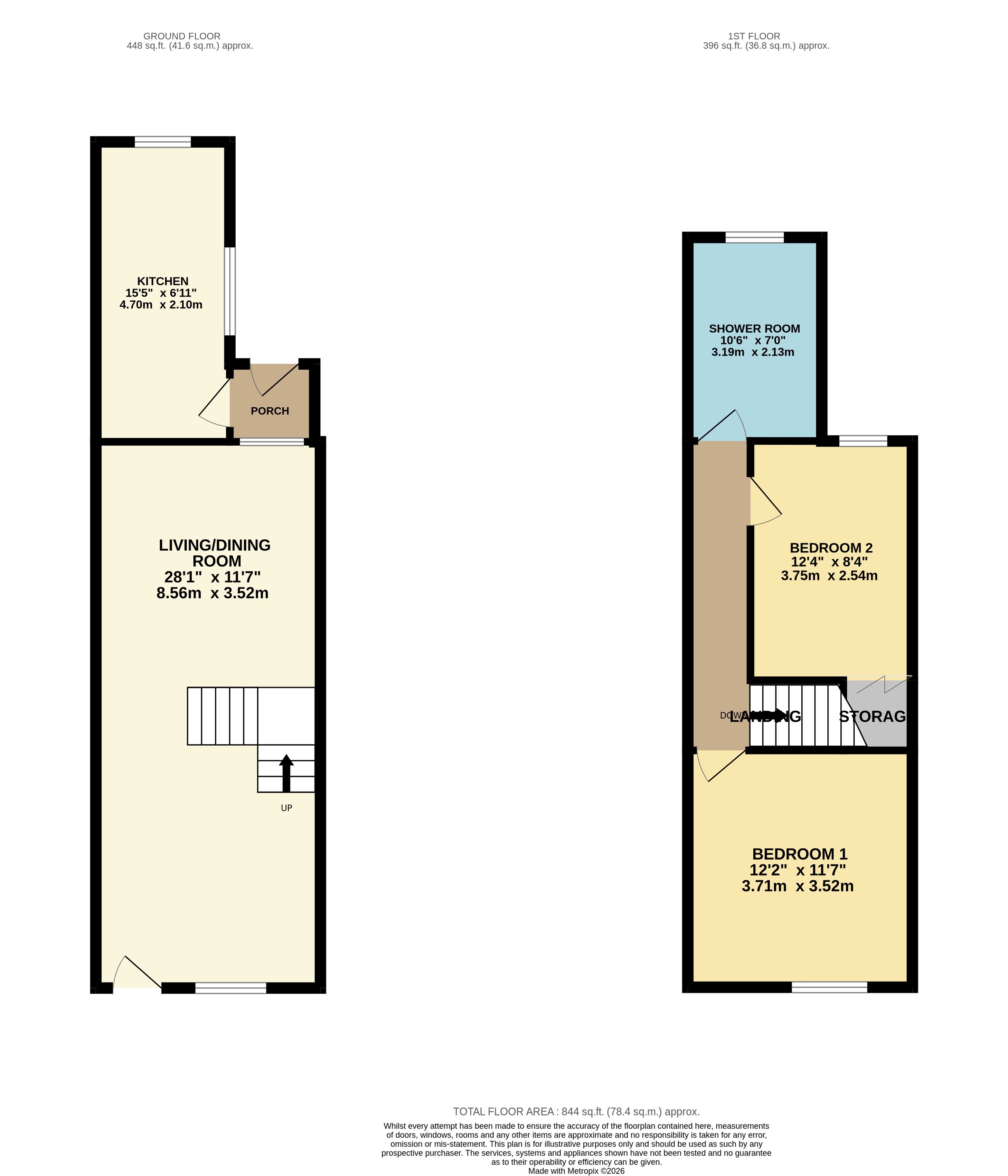130, Warmwells Lane, Ripley floorplan