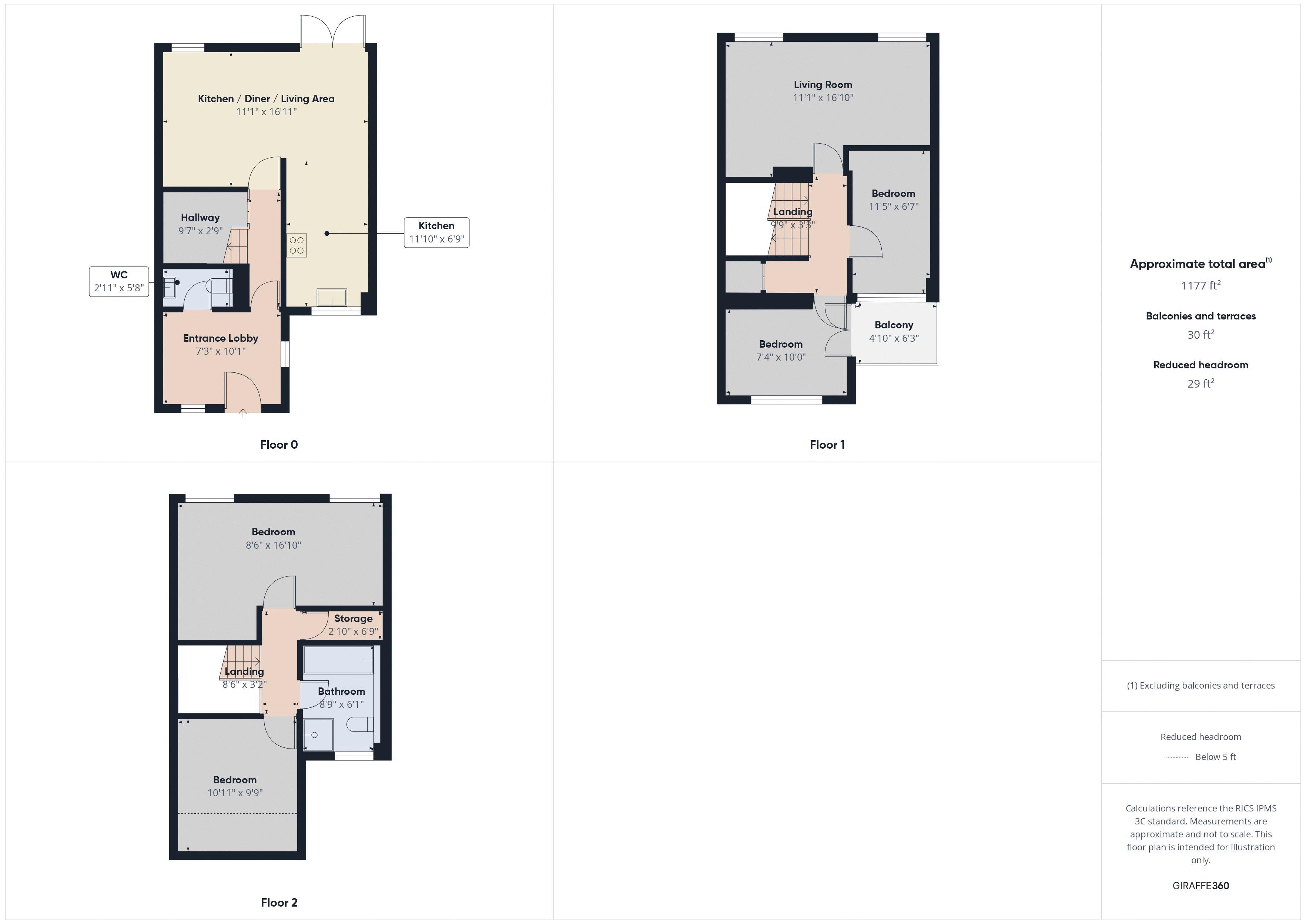 31, Shawfield Close, Telford floorplan