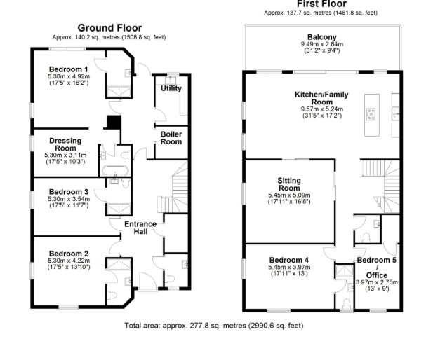 Woodside Green, Bishop's Stortford floorplan