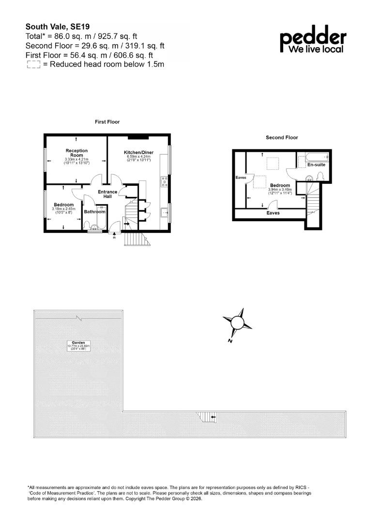 FFF, 25, South Vale, London floorplan