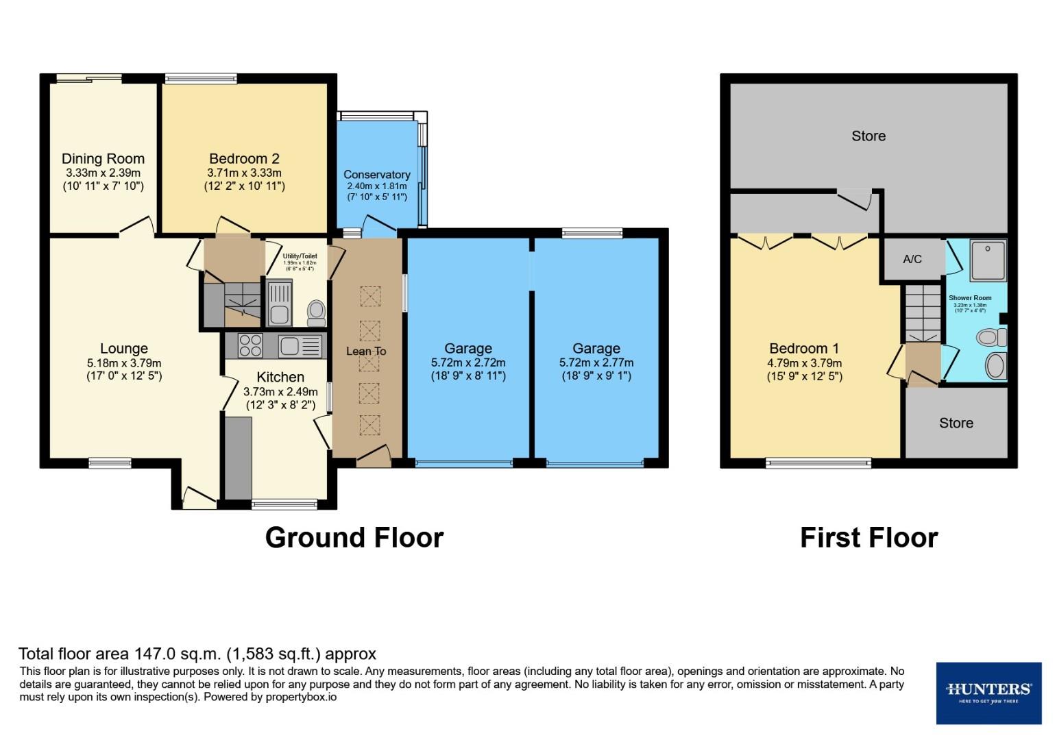 32, Stowe Croft, Lichfield floorplan